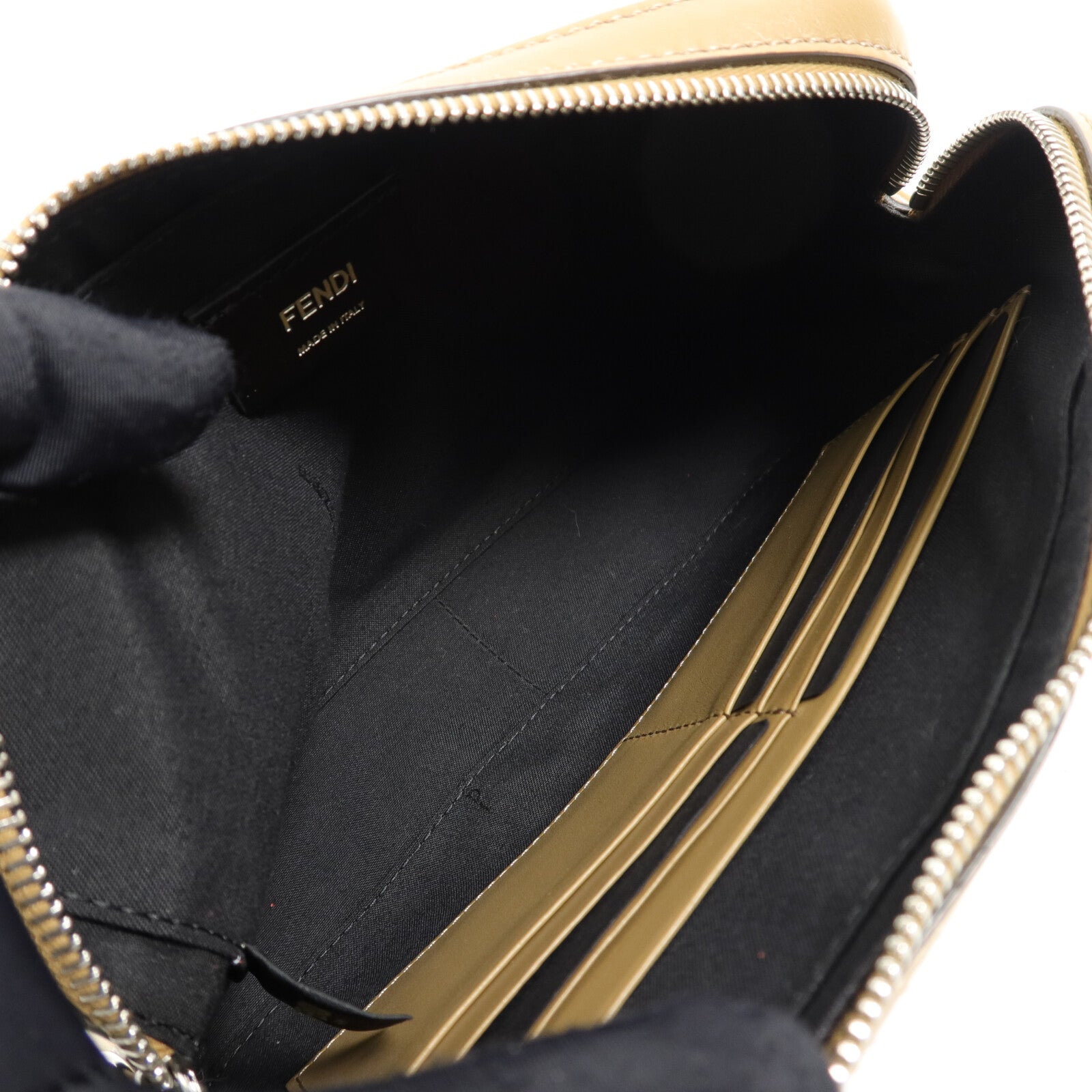 FENDI 塗層帆布Digonal Camera Case肩背袋