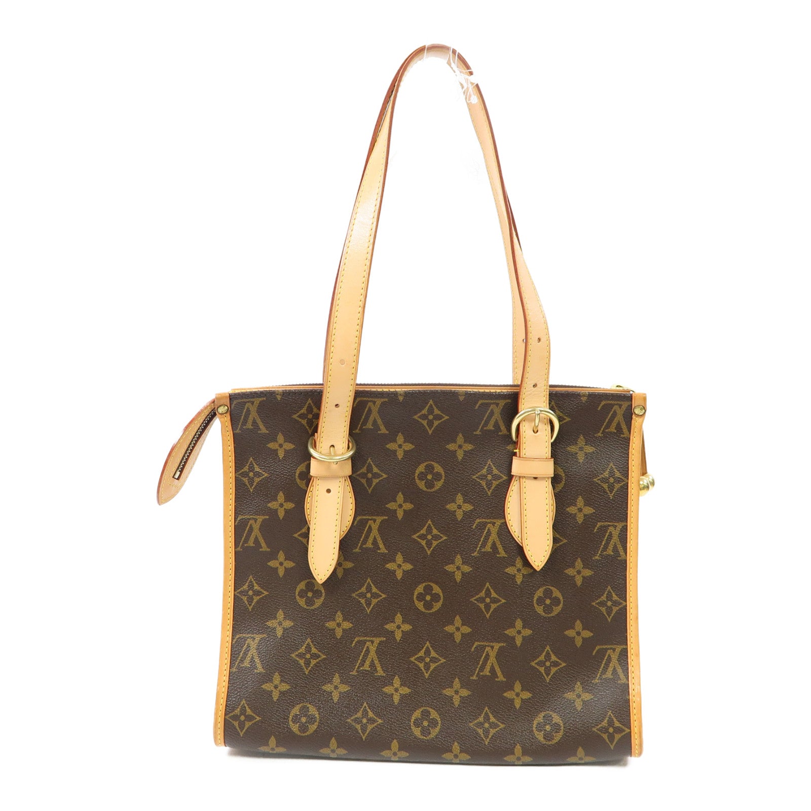 LOUIS VUITTON Monogram Popincort Haut金扣肩背袋啡色