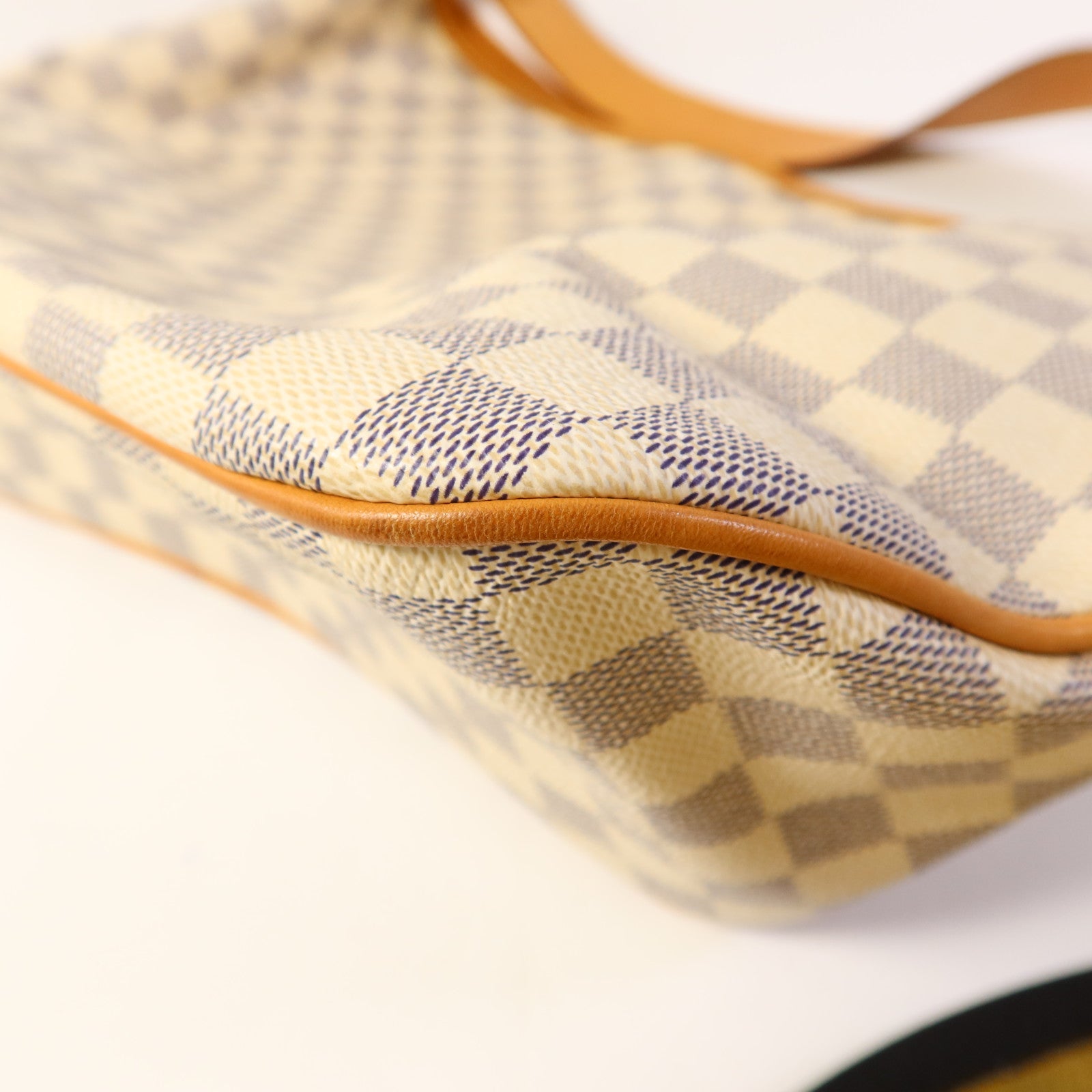 LOUIS VUITTON 【激減優惠】Damier Azur Delightful MM金扣肩背袋