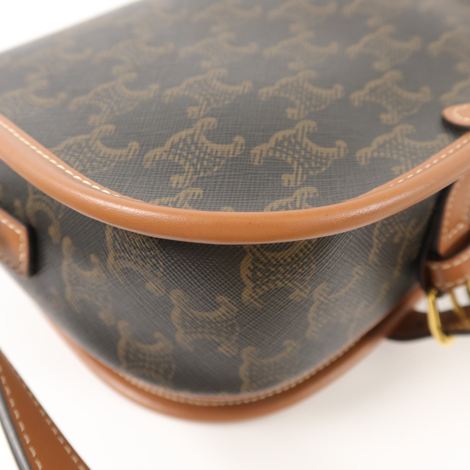 CELINE 塗層帆布Folco肩背袋