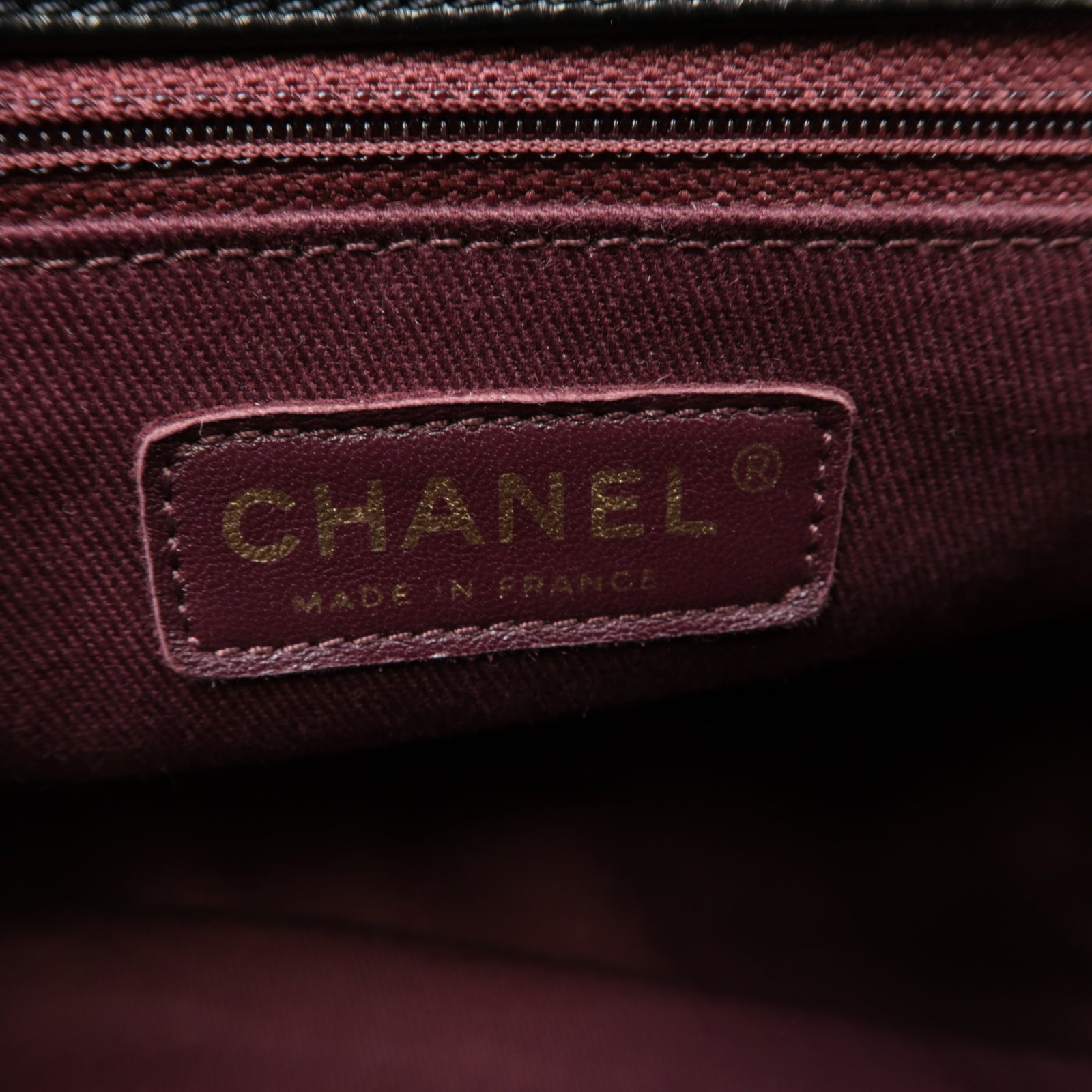 CHANEL 【激減優惠】菱格牛皮皮革2 Way Shoulder金扣手挽肩背兩用袋黑色