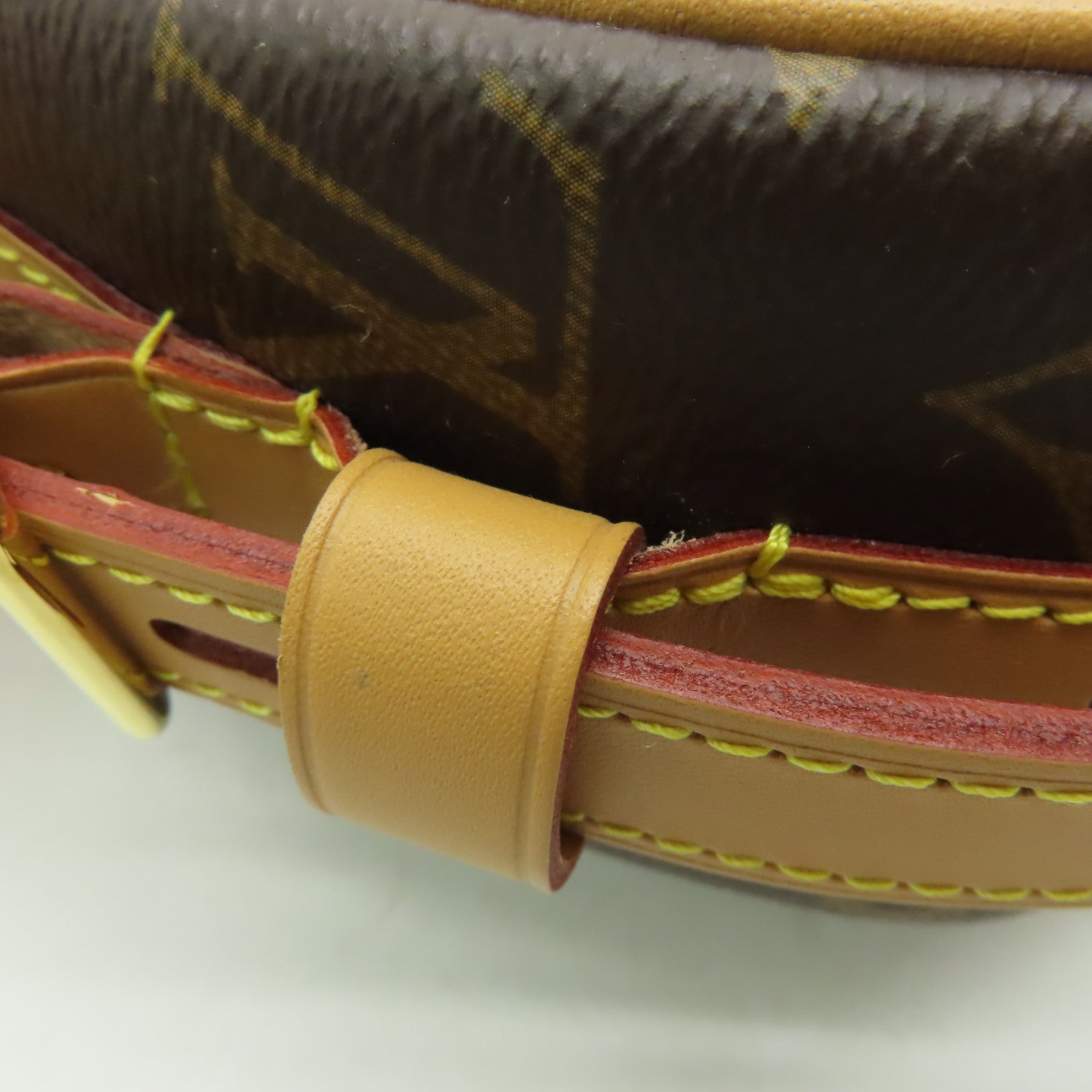 LOUIS VUITTON 【激減優惠】Monogram Boite Chapeau Souple MM金扣肩背袋啡色