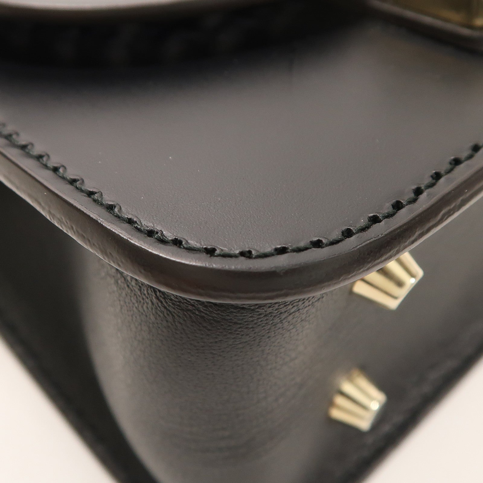 Furla 牛皮皮革Chain Shoulder金扣鏈帶肩背袋