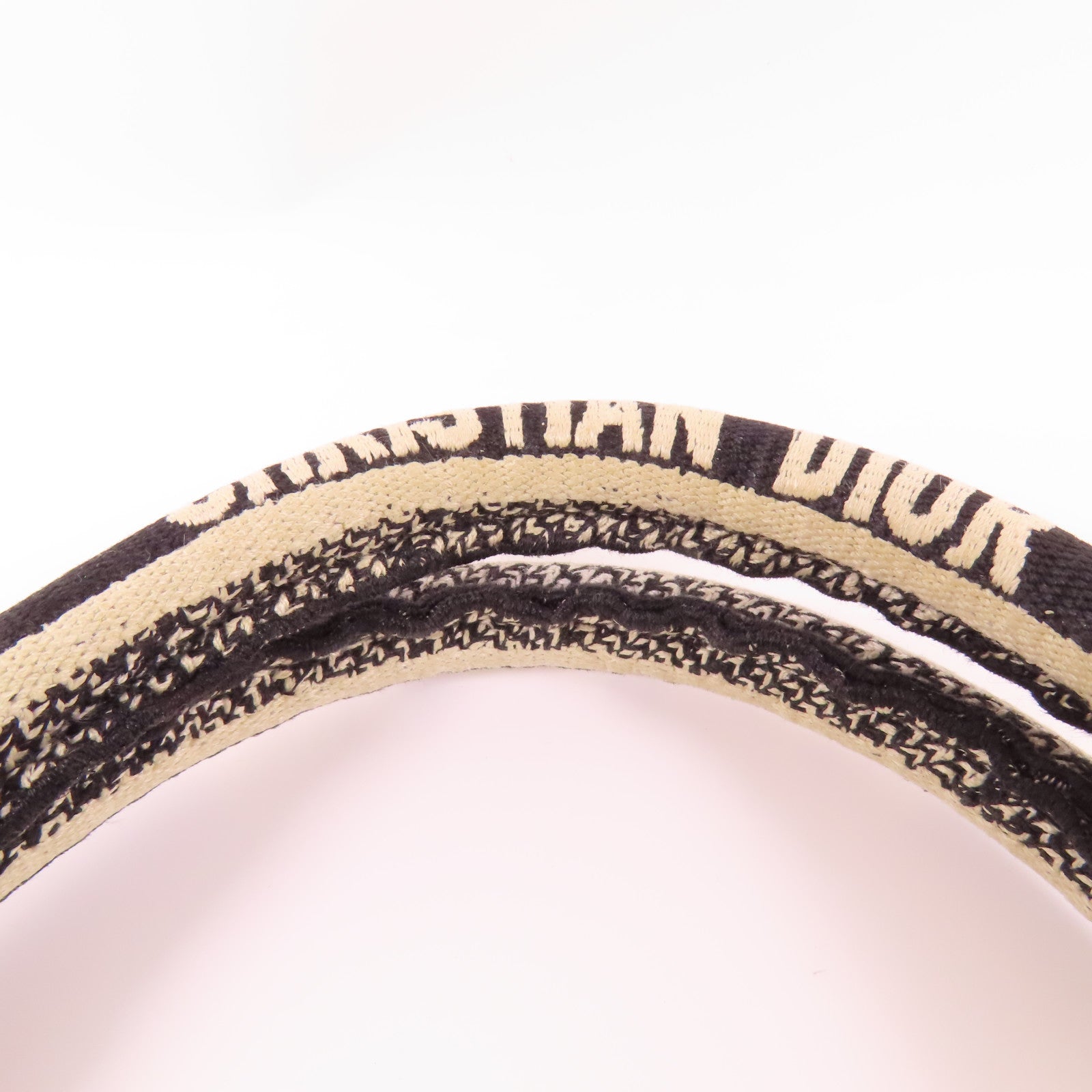 Dior CD Book Large Tote Bag Canvas White/Black