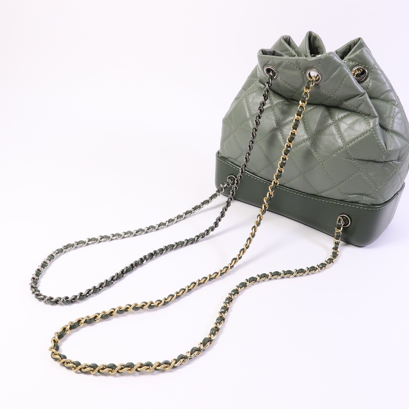 CHANEL 羊皮皮革Gabrielle BackPack背包