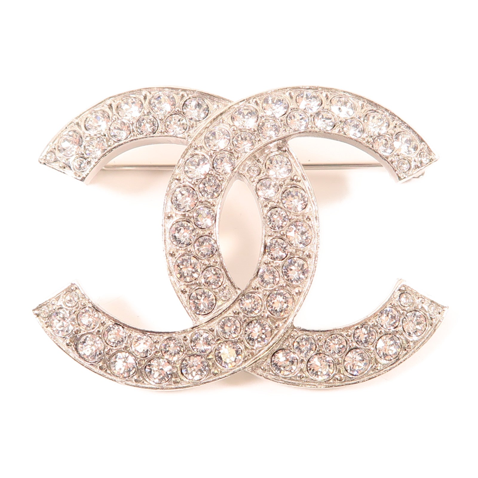 CHANEL 金屬Brooch胸針銀色