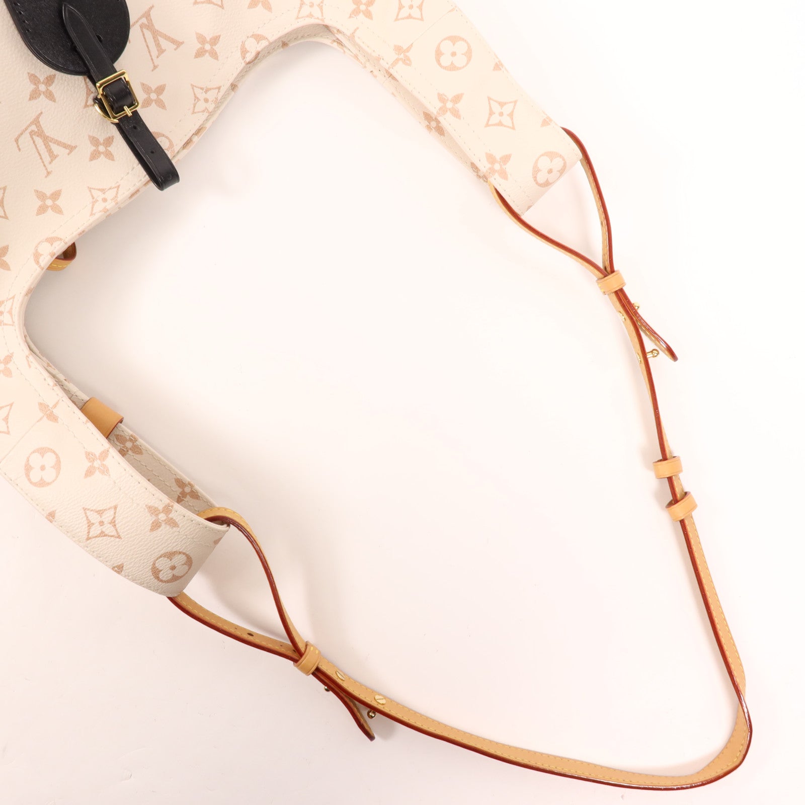 LOUIS VUITTON Monogram Dune Atlantis GM金扣手挽肩背兩用袋