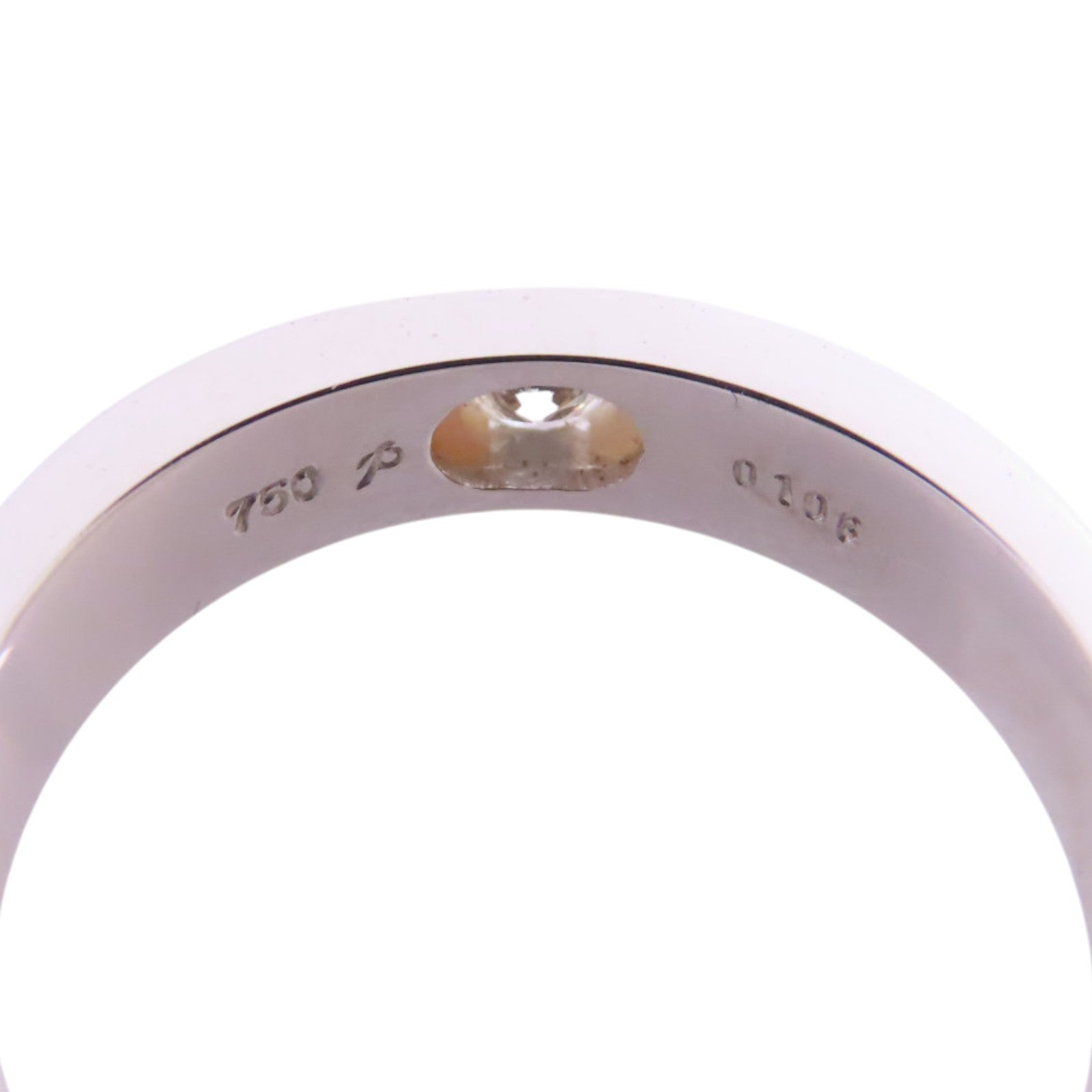 JEWELRY 【激減優惠】18K白金/鑽石Diamond Ring戒指US#5.75