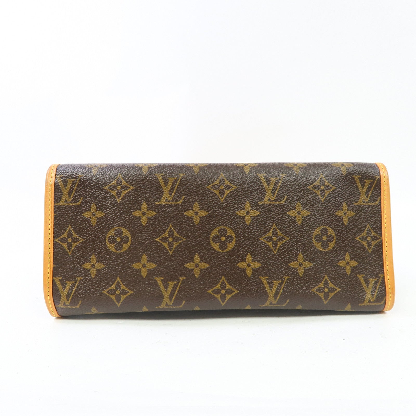 LOUIS VUITTON Monogram Popincort Haut金扣肩背袋啡色