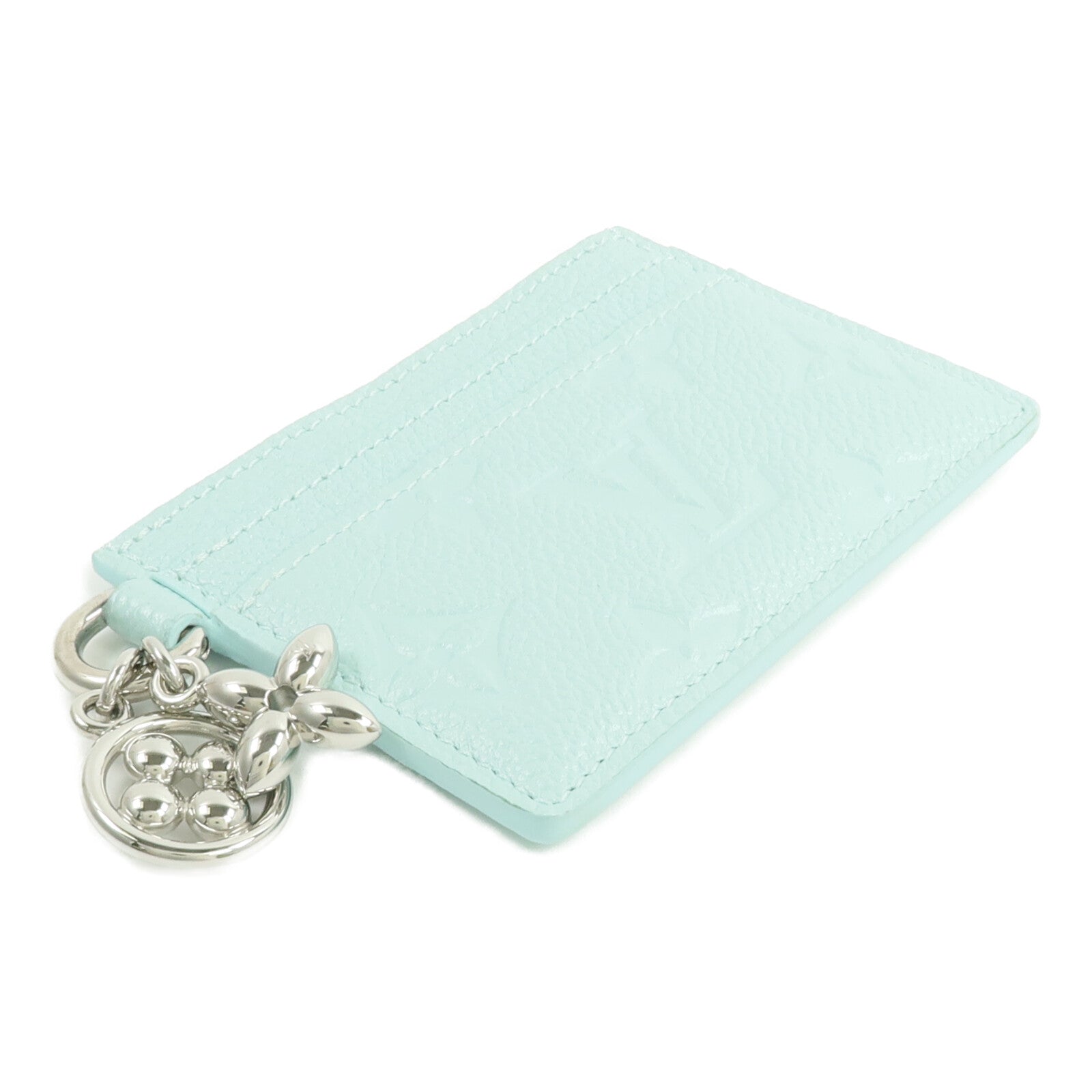 LOUIS VUITTON Monogram Empreinte Lv Charm Card Holder卡片套