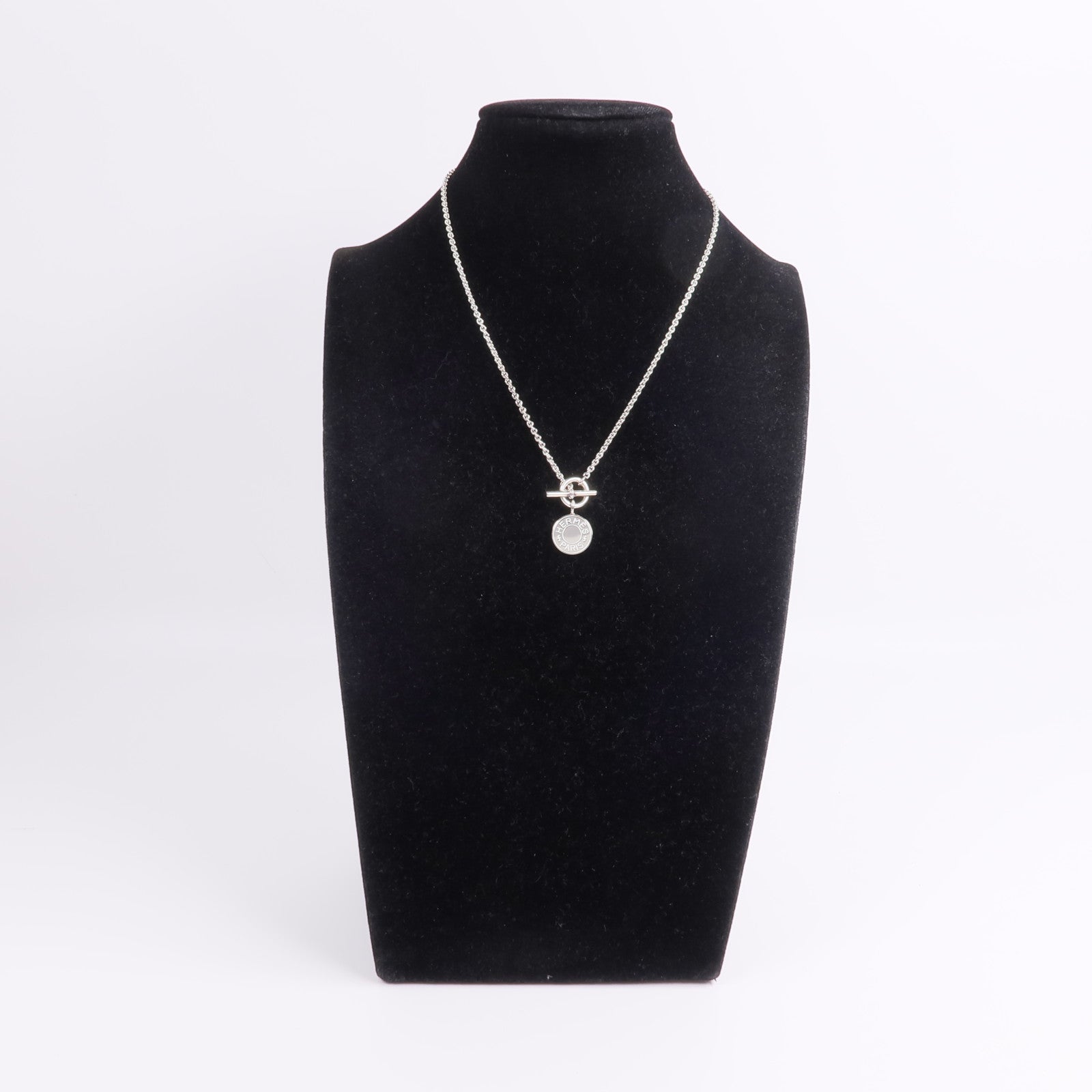 HERMES 925純銀Amulettes Ex-Libris Pendant項鍊