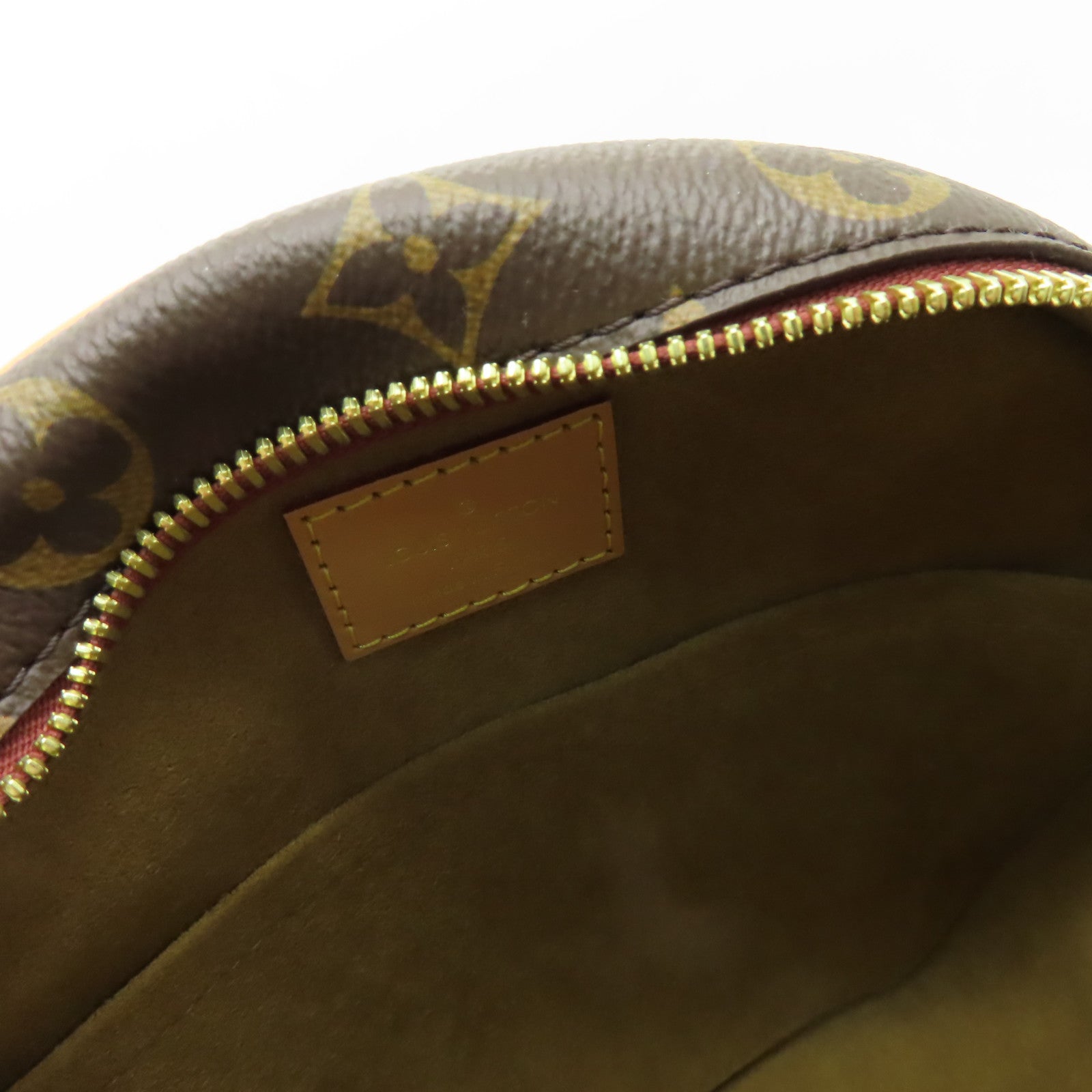 LOUIS VUITTON 【激減優惠】Monogram Boite Chapeau Souple MM金扣肩背袋啡色