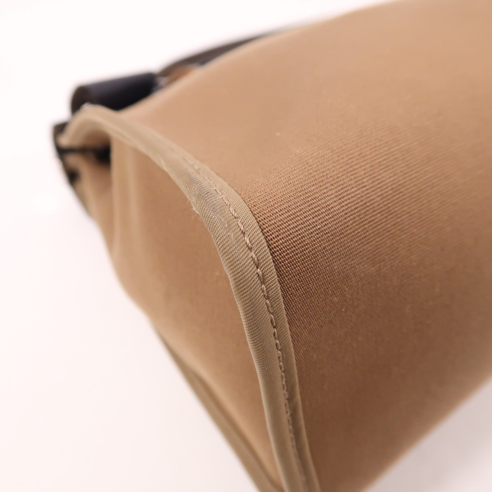 HERMES 【激減優惠】帆布Herbag 31 PM銀扣手挽肩背兩用袋