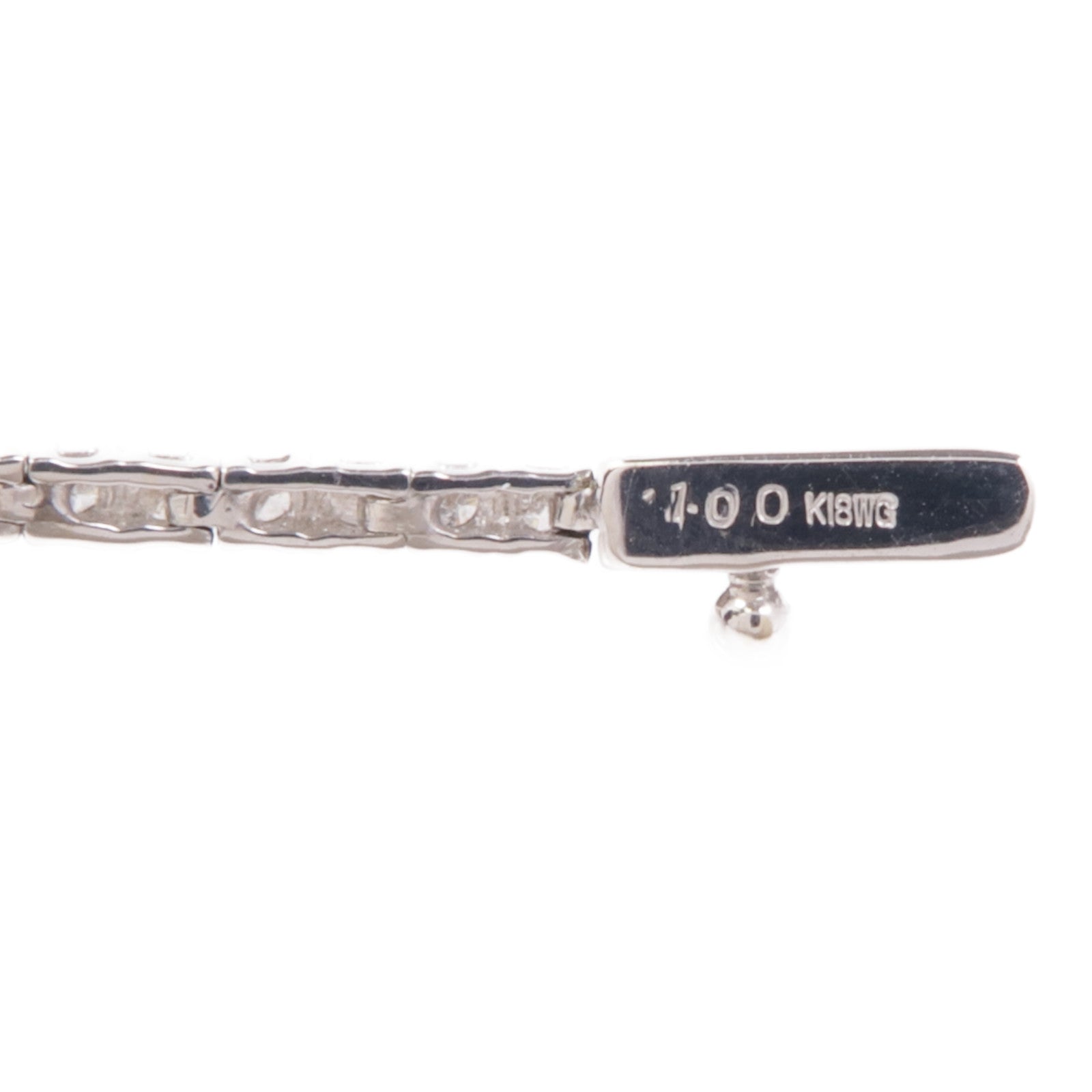 JEWELRY 【激減優惠】18K白金Diamond Bracelet鑽石手鏈
