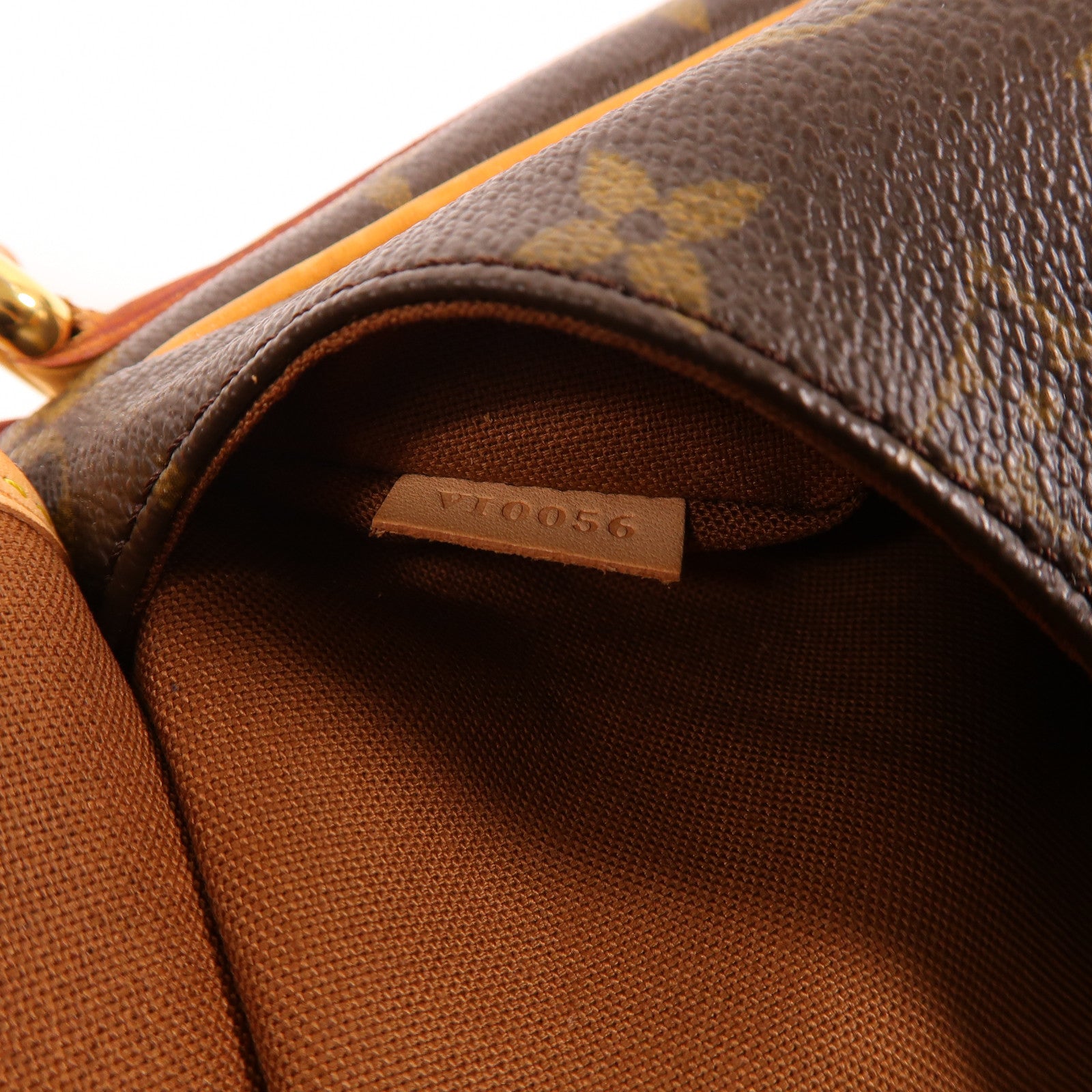 LOUIS VUITTON Monogram Tulum PM金扣肩背袋啡色