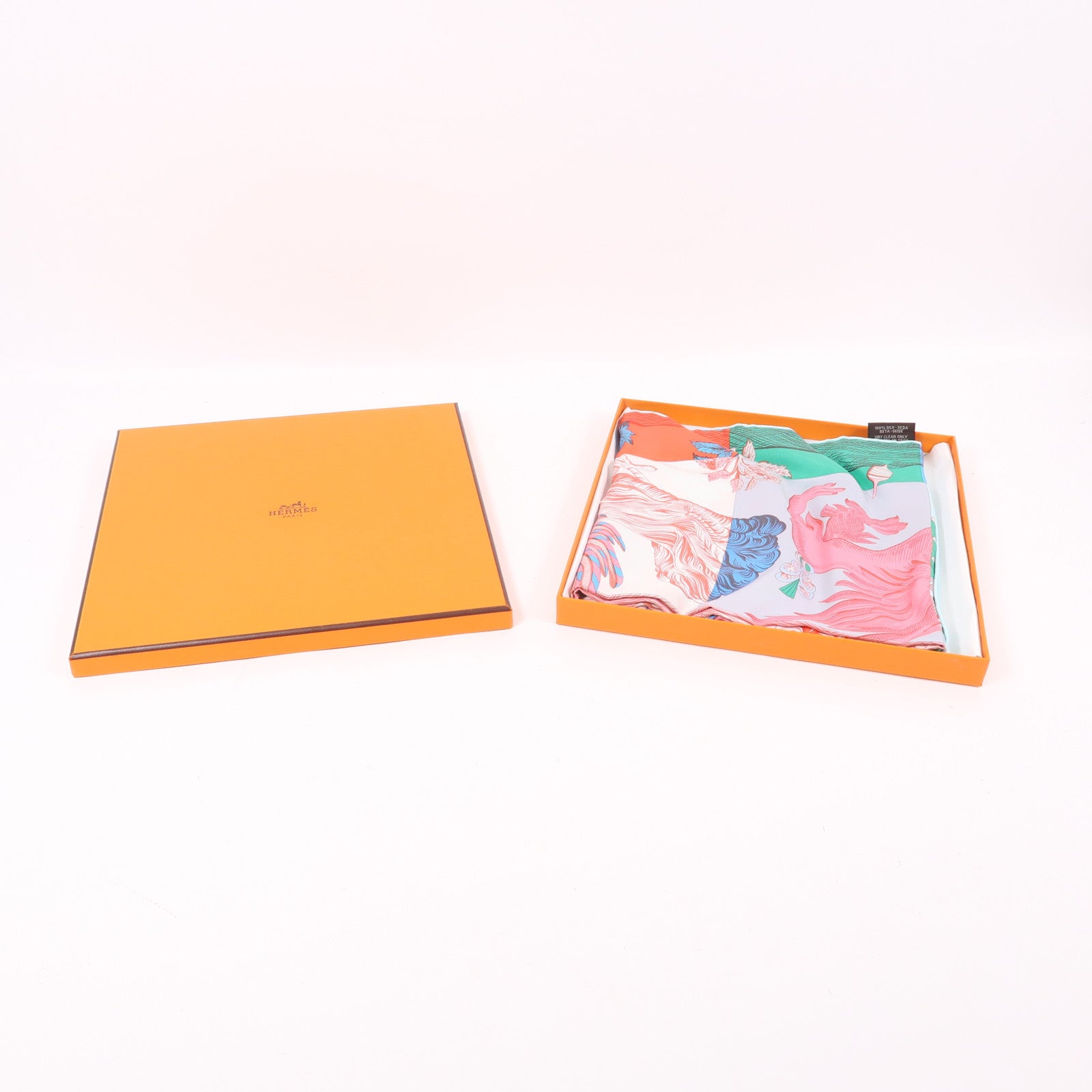 HERMES 絲質Scarf 90X90絲巾