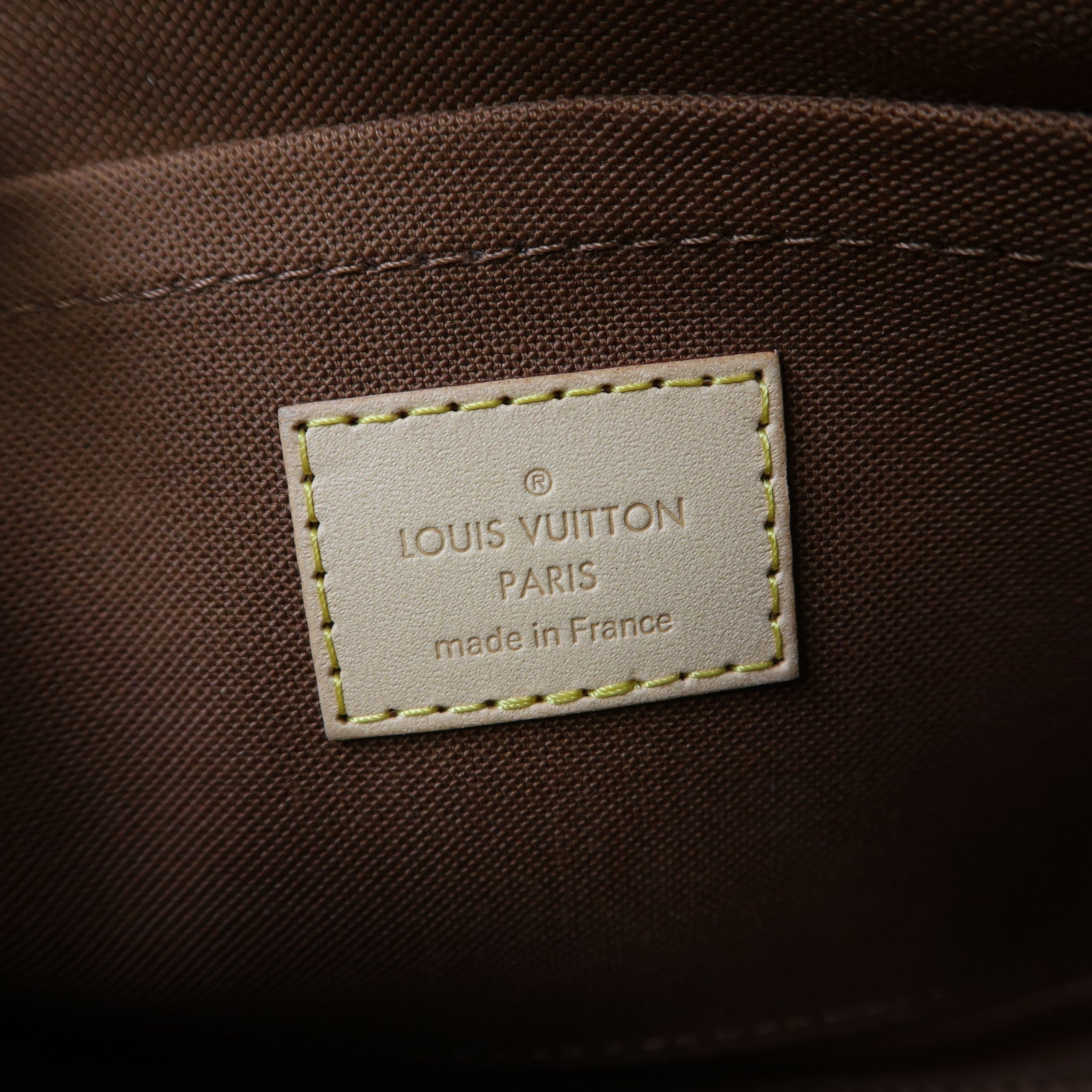 LOUIS VUITTON Monogram Multi Pochette Accessoires 金扣肩背袋啡色