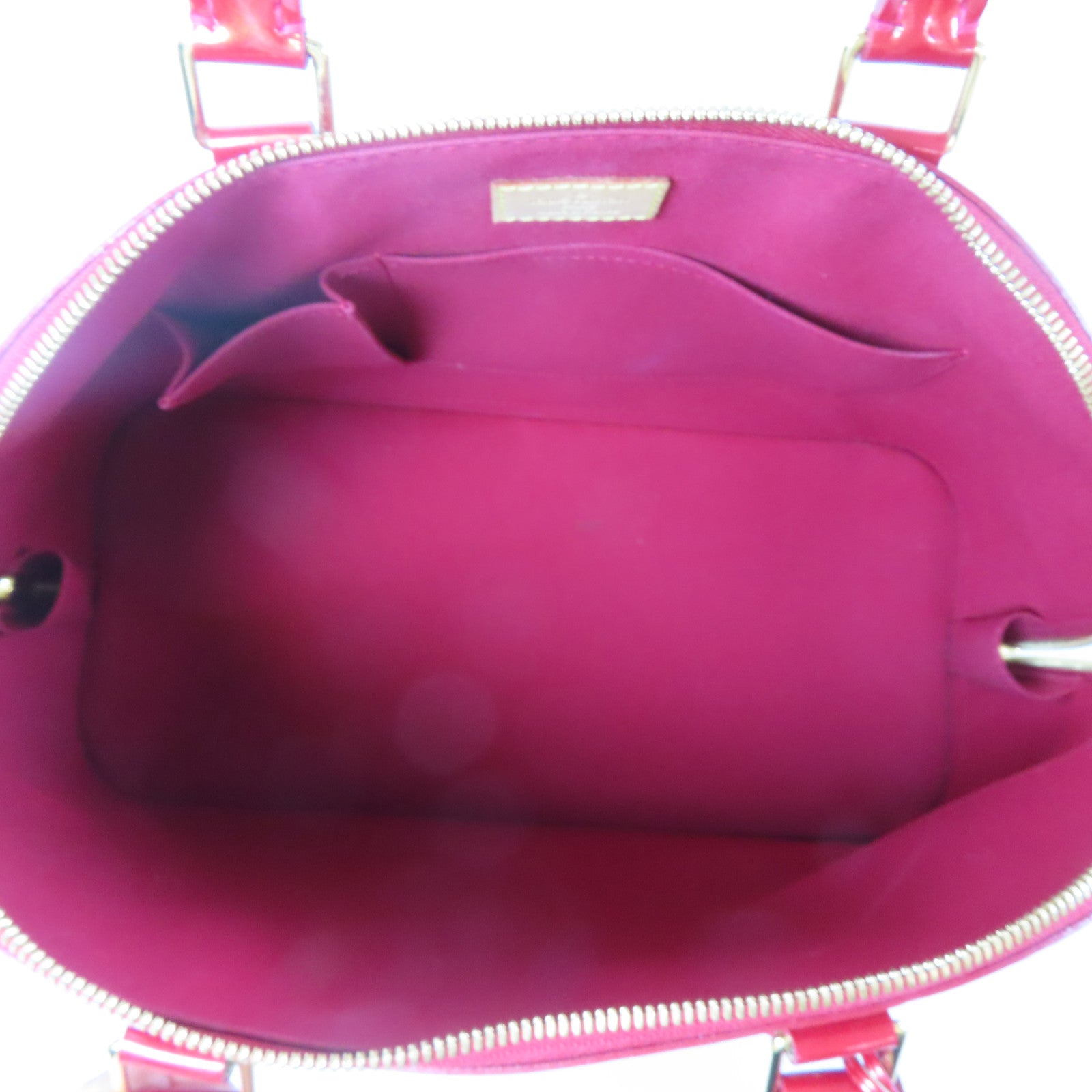LOUIS VUITTON 【激減優惠】Venis Alma GM金扣手挽袋紅色