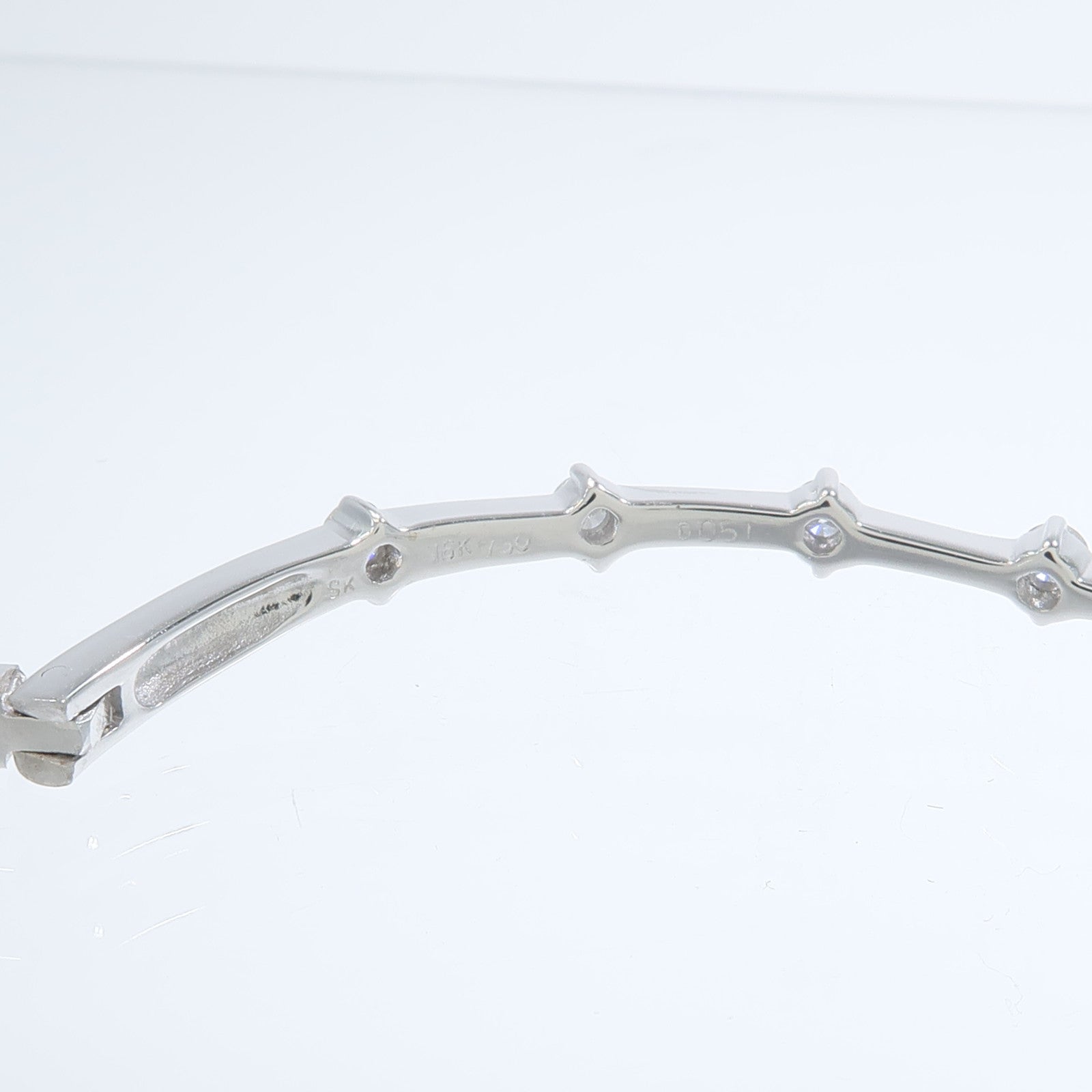 JEWELRY 18K白金Diamond Bracelet鑽石手鐲