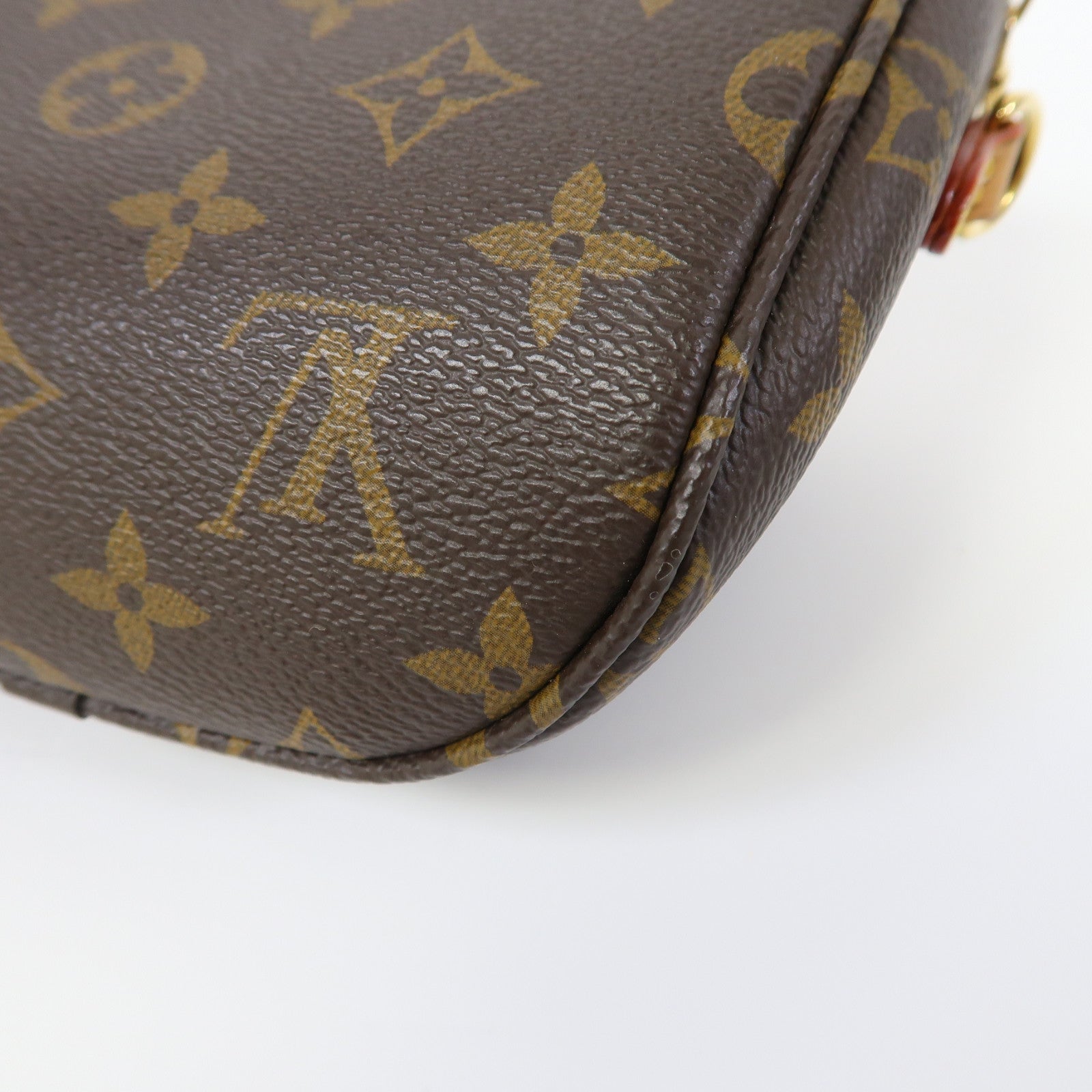 LOUIS VUITTON Monogram Mini Bumbag金扣肩背袋啡色