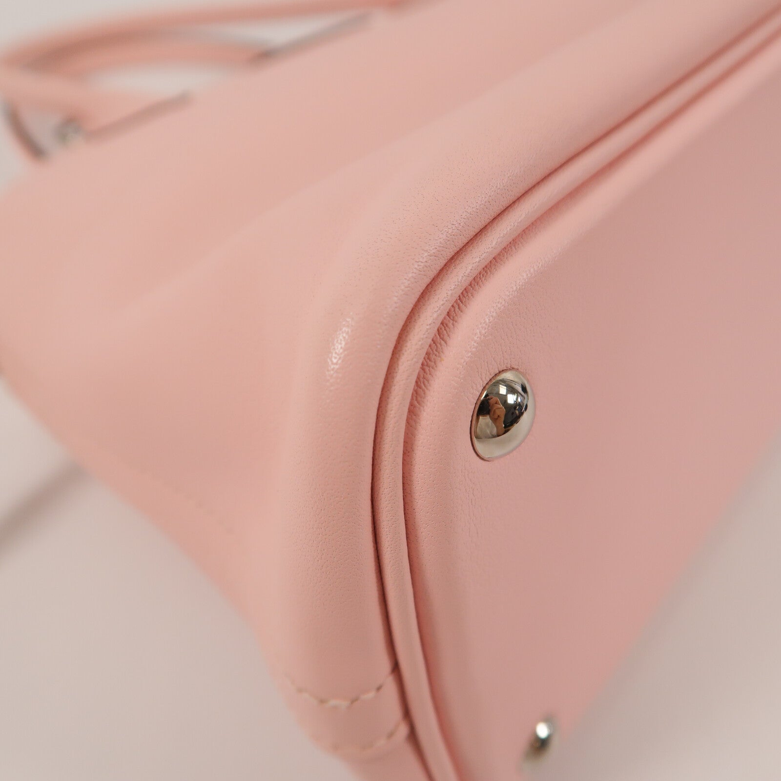 HERMES Swift皮革Bolide 27手挽肩背兩用袋Rose Sakura