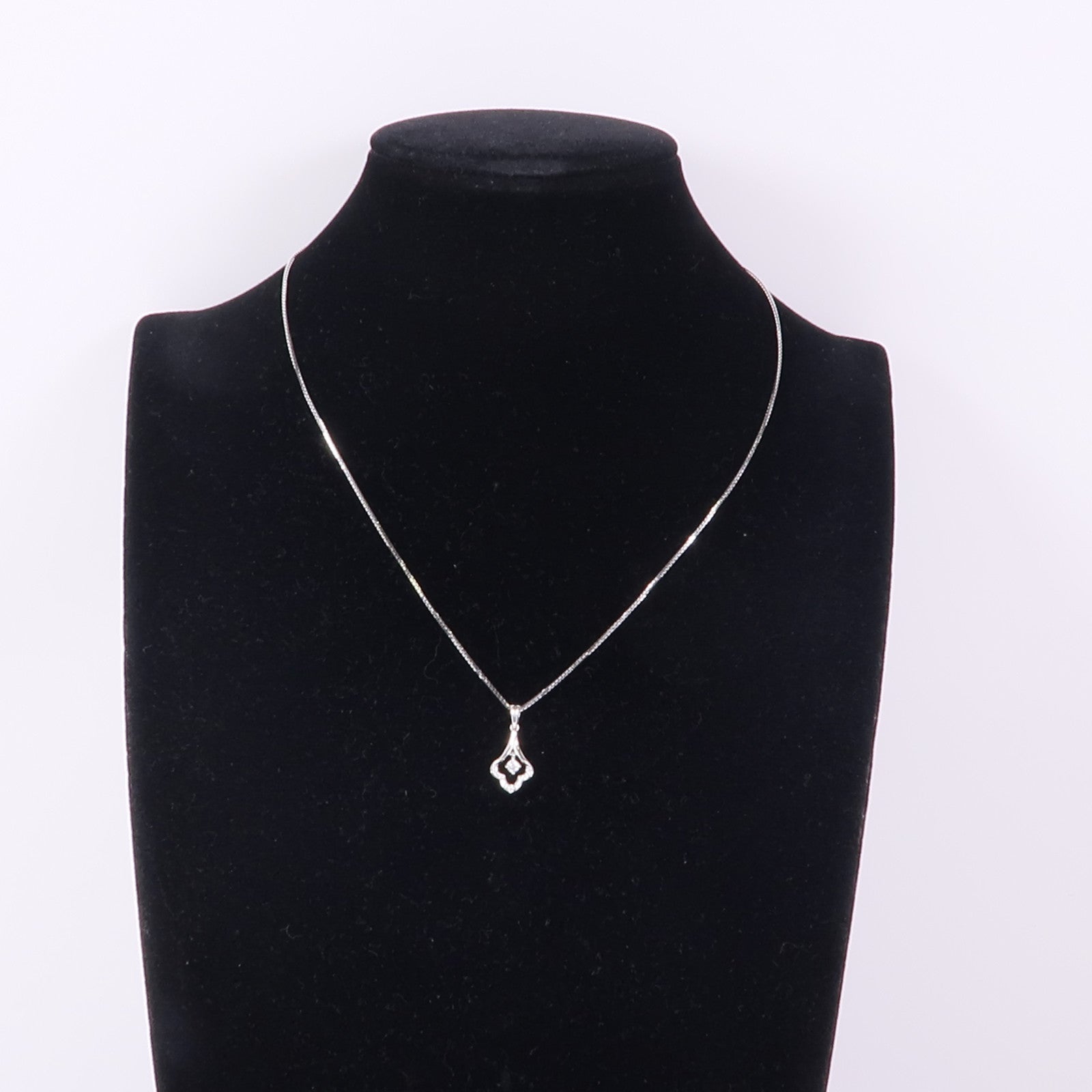JEWELRY 【激減優惠】18K白金Diamond Necklace鑽石項鍊