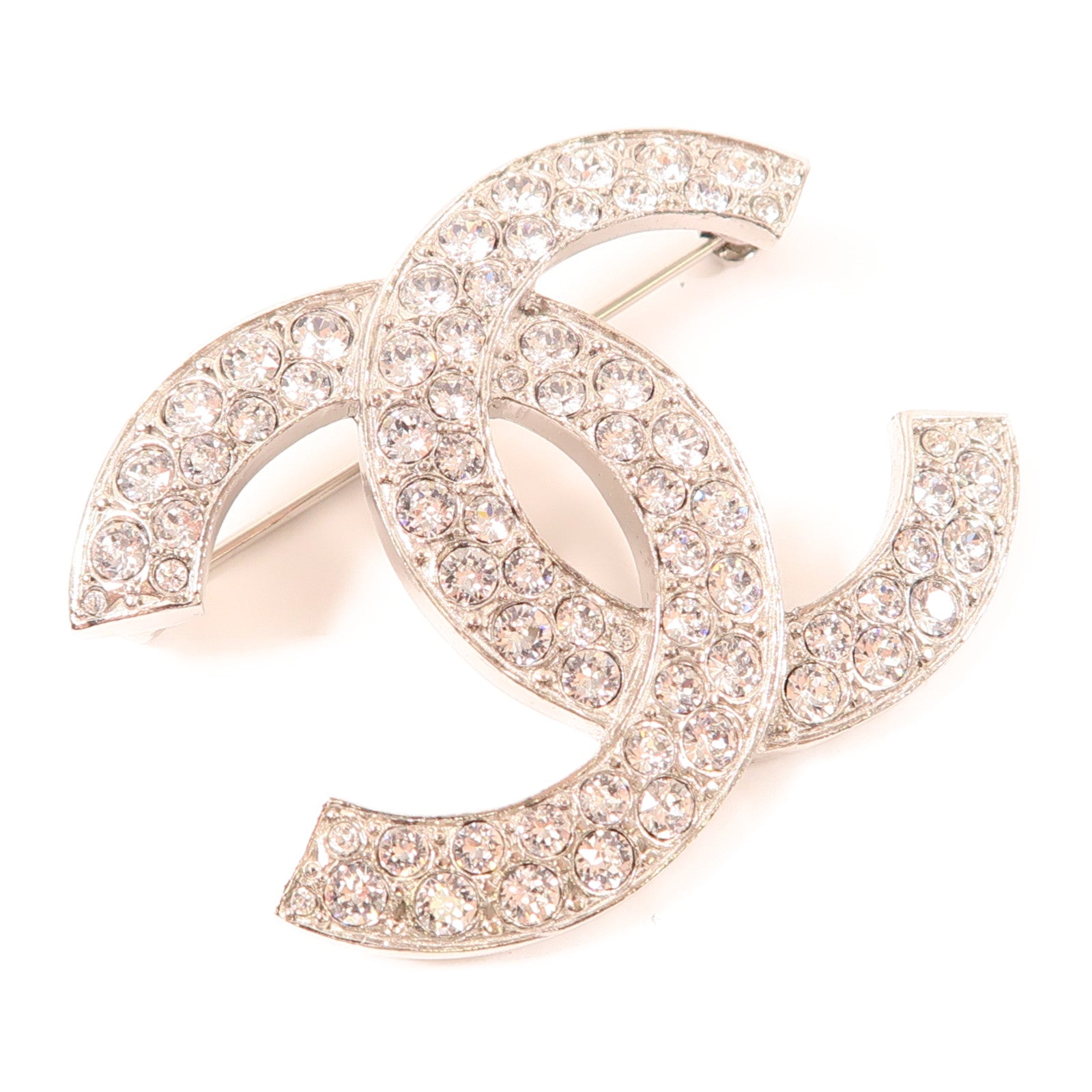 CHANEL 金屬Brooch胸針銀色
