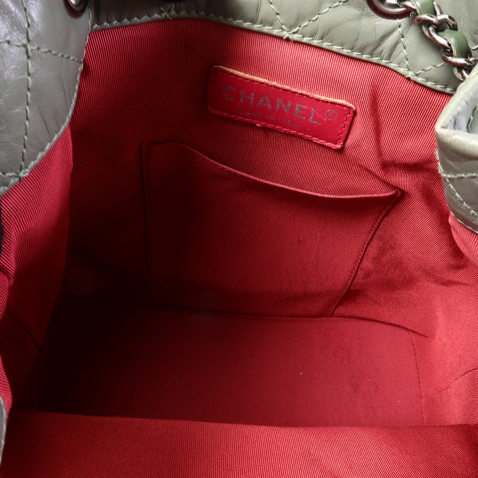 CHANEL 羊皮皮革Gabrielle BackPack背包