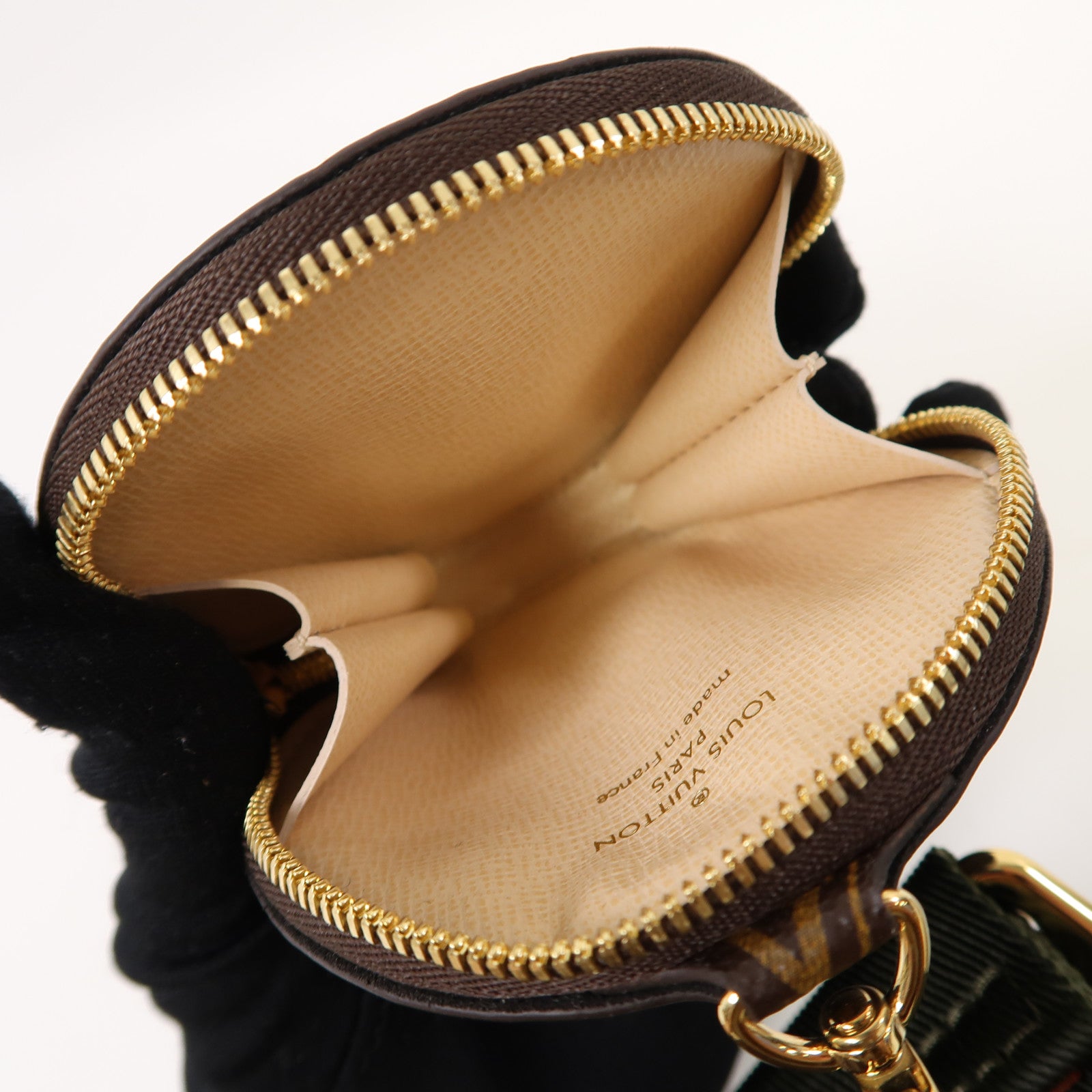 LOUIS VUITTON Monogram Multi Pochette Accessoires 金扣肩背袋啡色