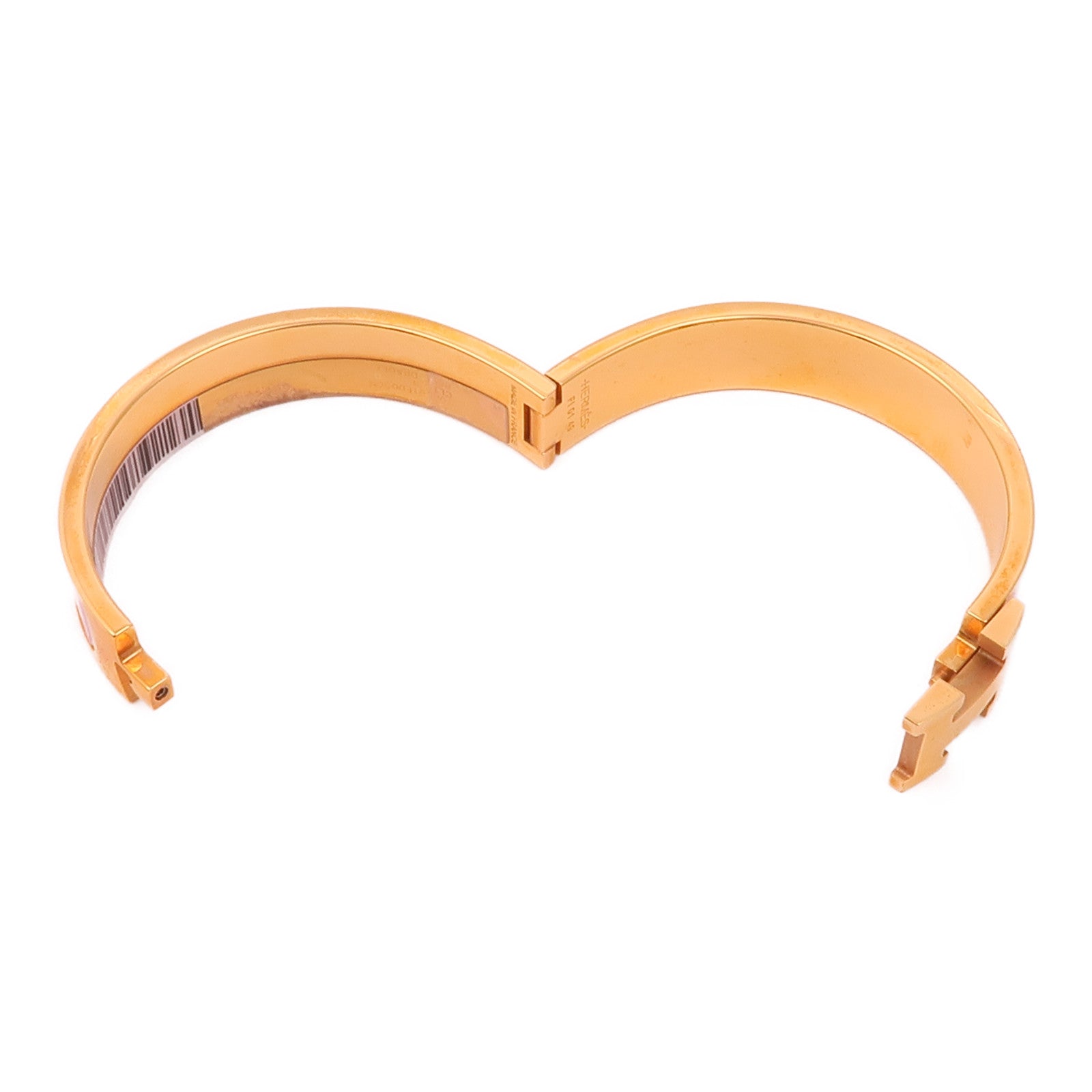 HERMES 金屬Clic H Bangle手鐲