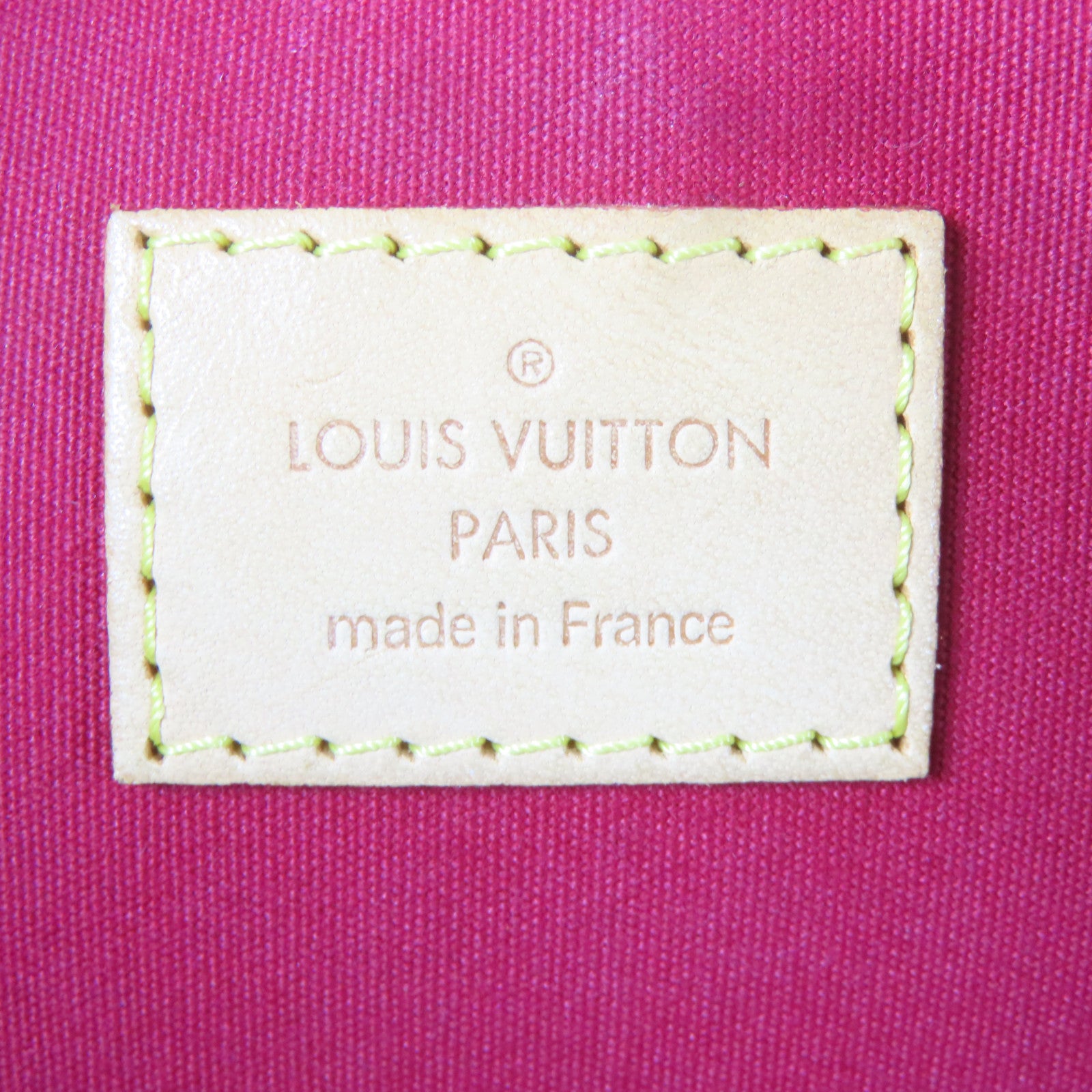 LOUIS VUITTON 【激減優惠】Venis Alma GM金扣手挽袋紅色