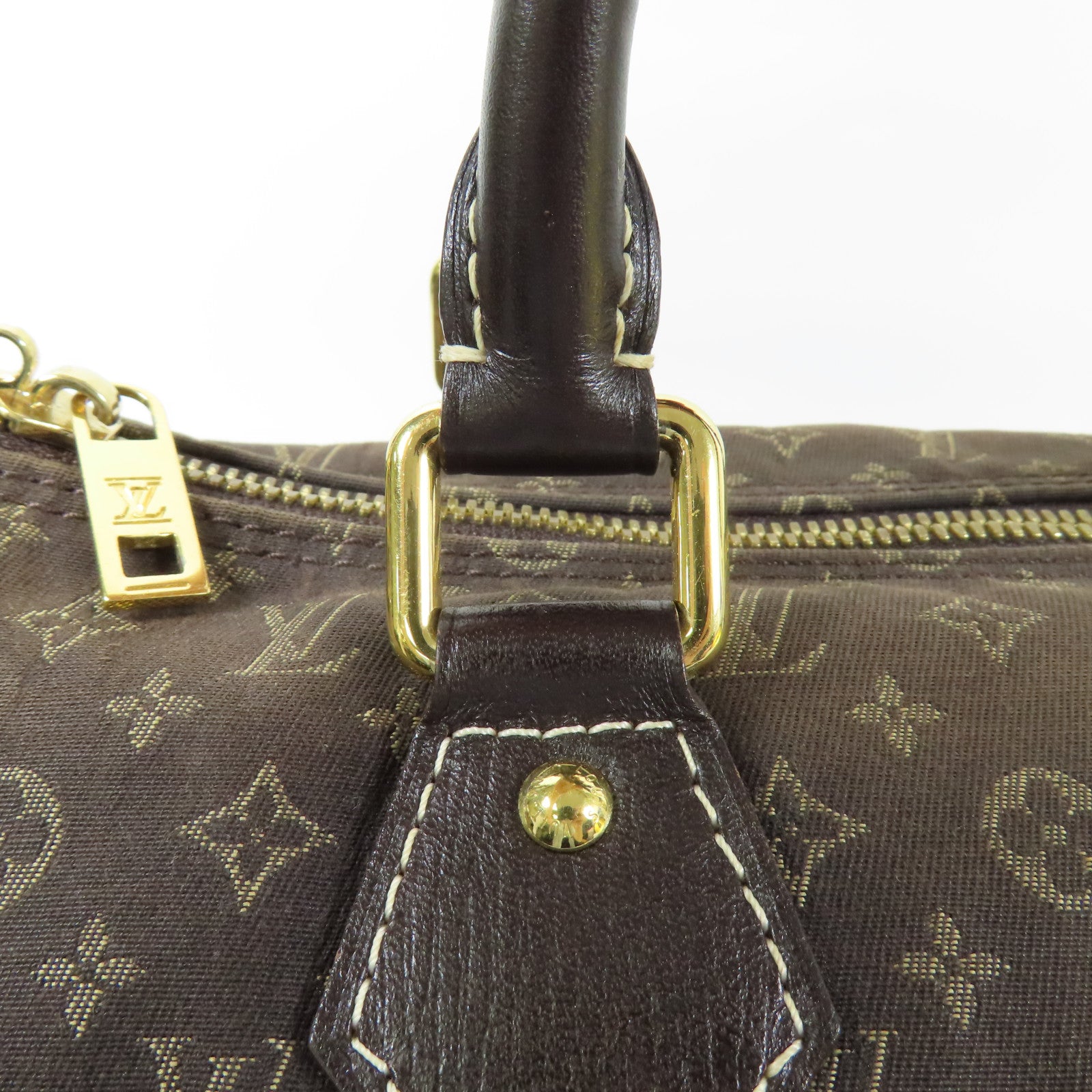 LOUIS VUITTON Monogram Idylle Speedy Bandouliere 30金扣手挽肩背兩用袋棕色