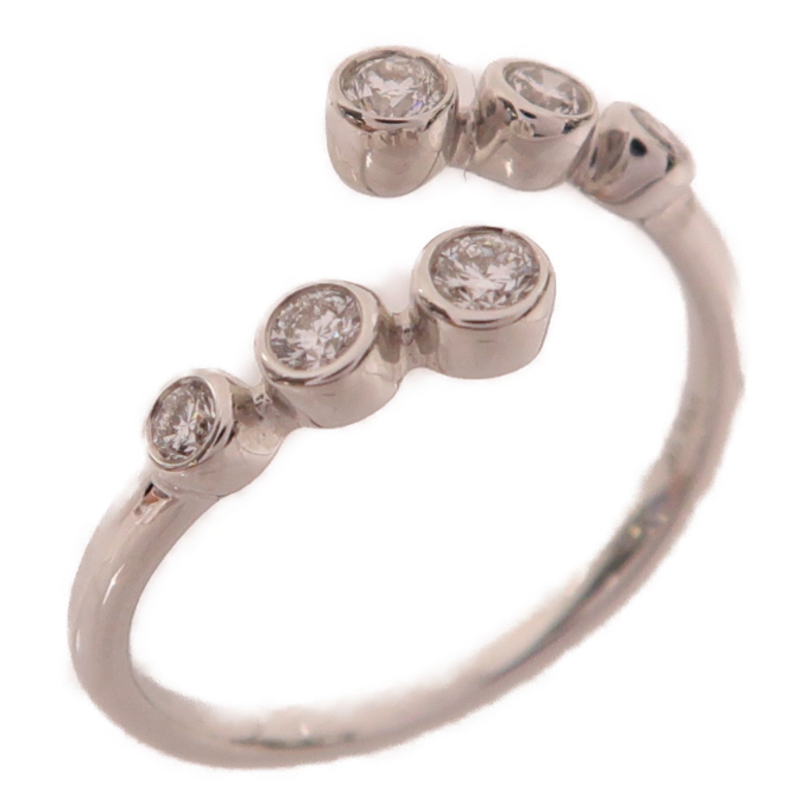 JEWELRY【激減優惠】 18K白金Diamond 2.2g 0.30ct鑽石戒指6.75