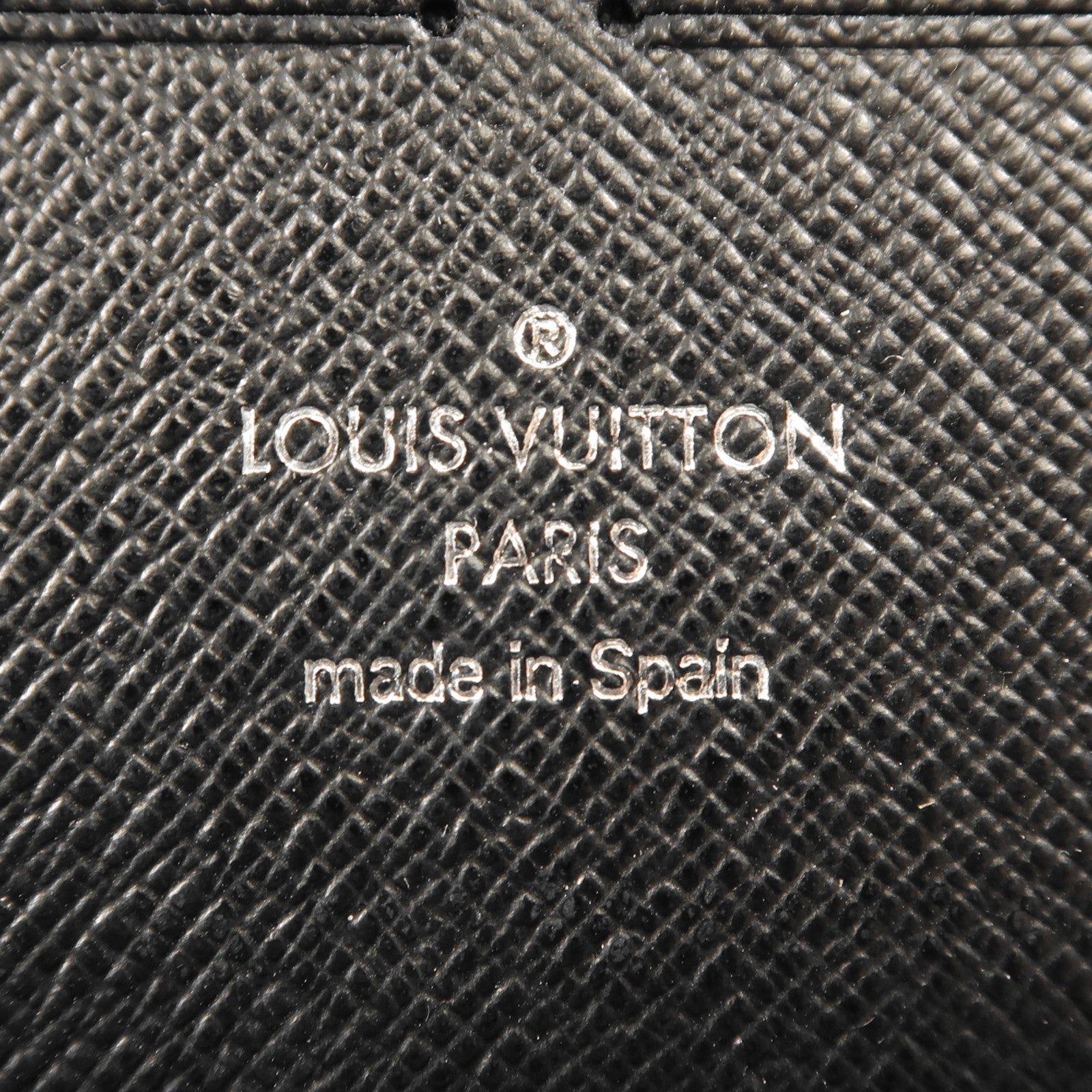 LOUIS VUITTON Damier Graphite Zippy Organizer Wallet銀扣長錢包