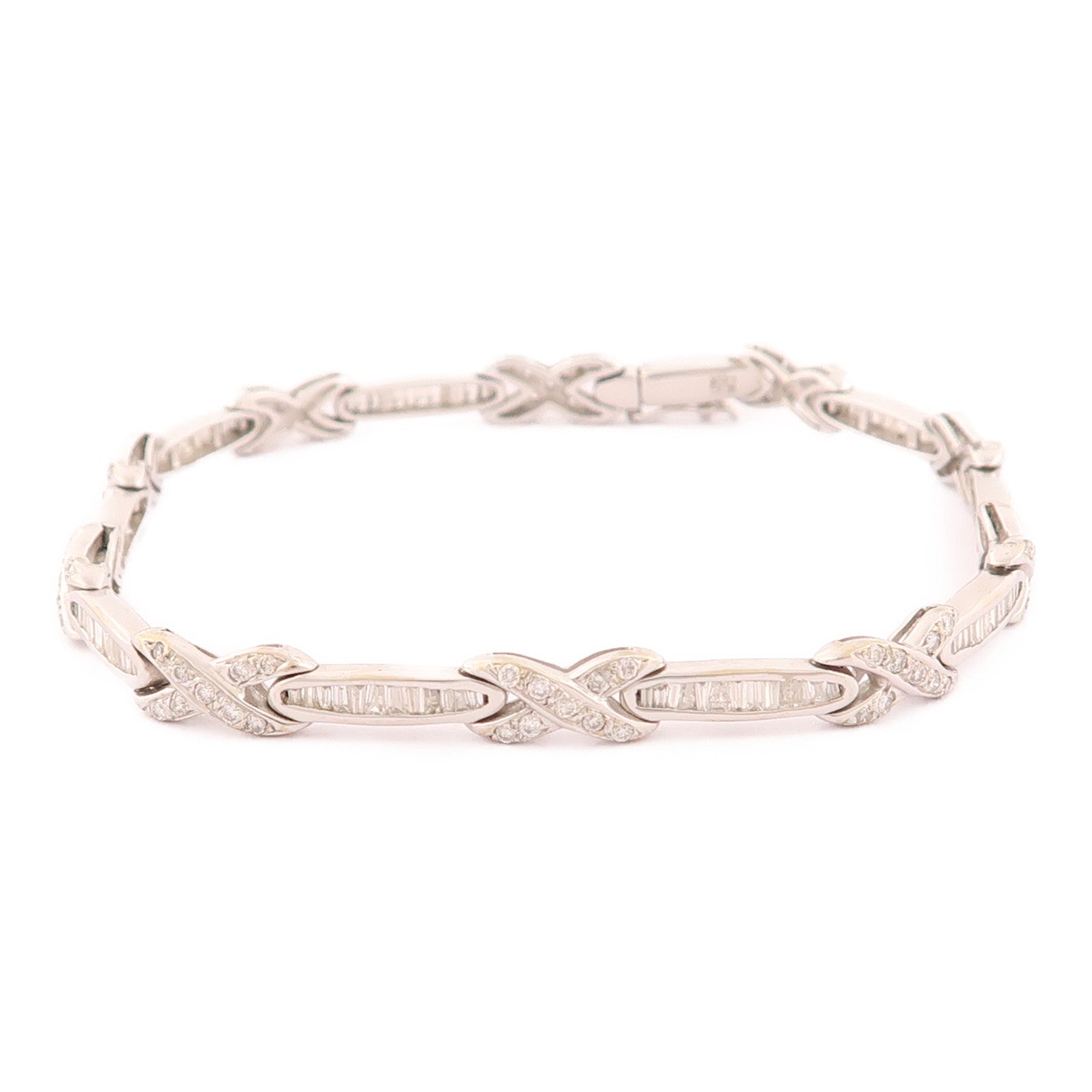 JEWELRY 18K白金Diamond Bracelet鑽石手鏈