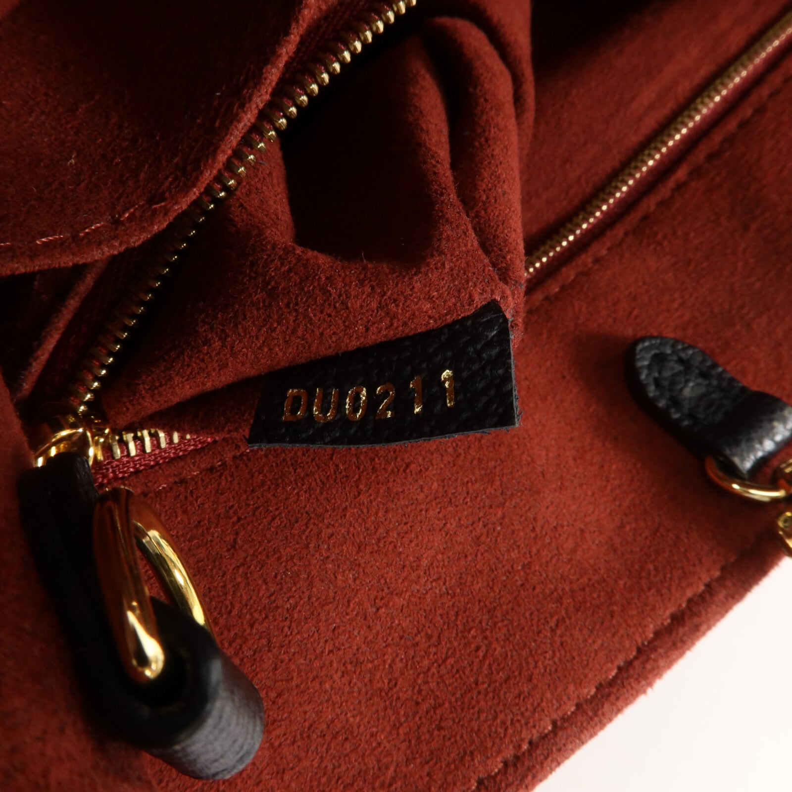 LOUIS VUITTON Monogram Empreinte On The Go PM手挽肩背兩用袋