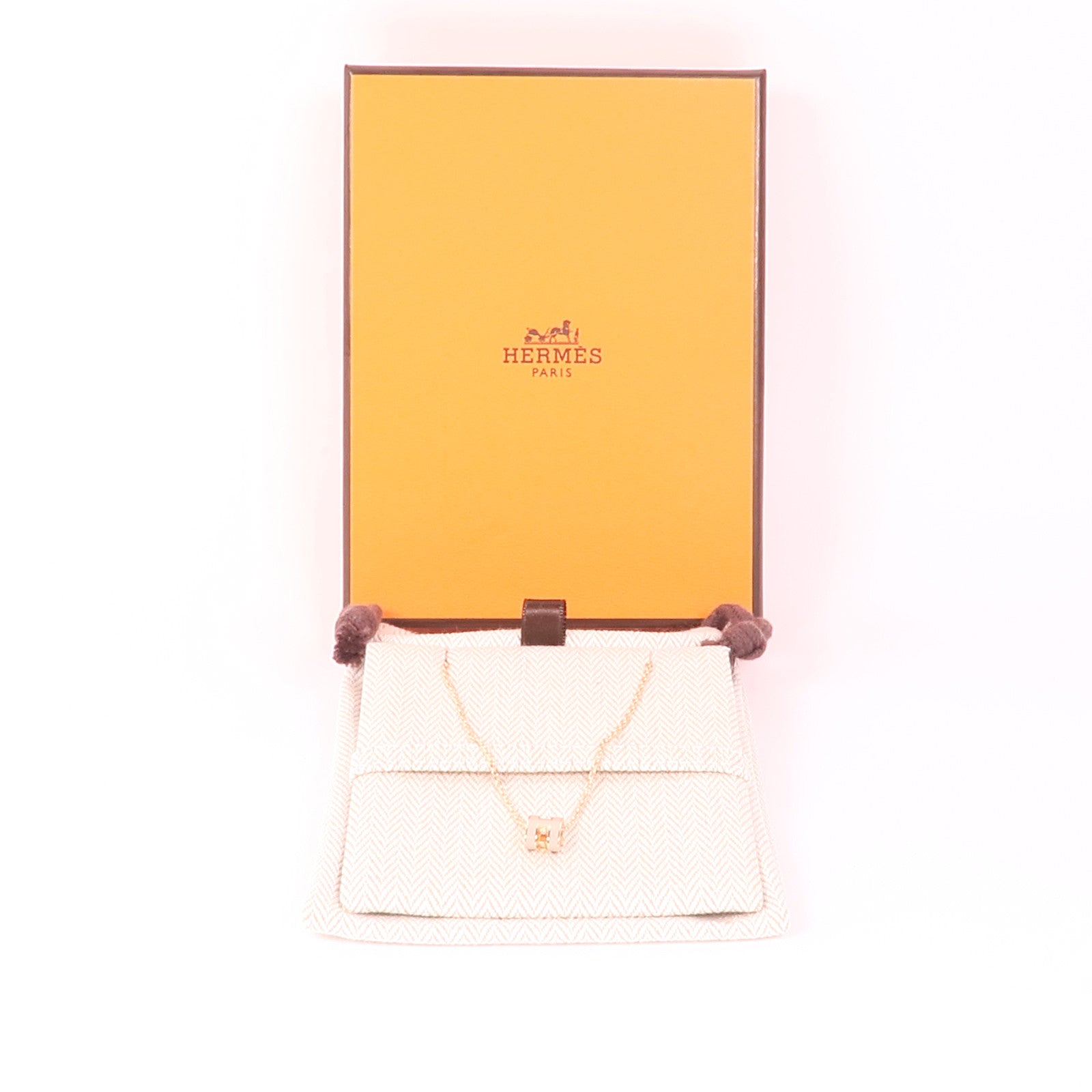 HERMES 金屬Mini Pop H Necklace項鍊