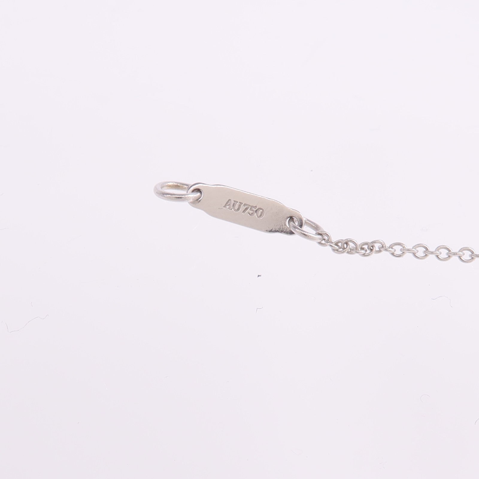 TIFFANY＆CO 18K白金Return to Tiffany Heart Diamond鑽石項鍊