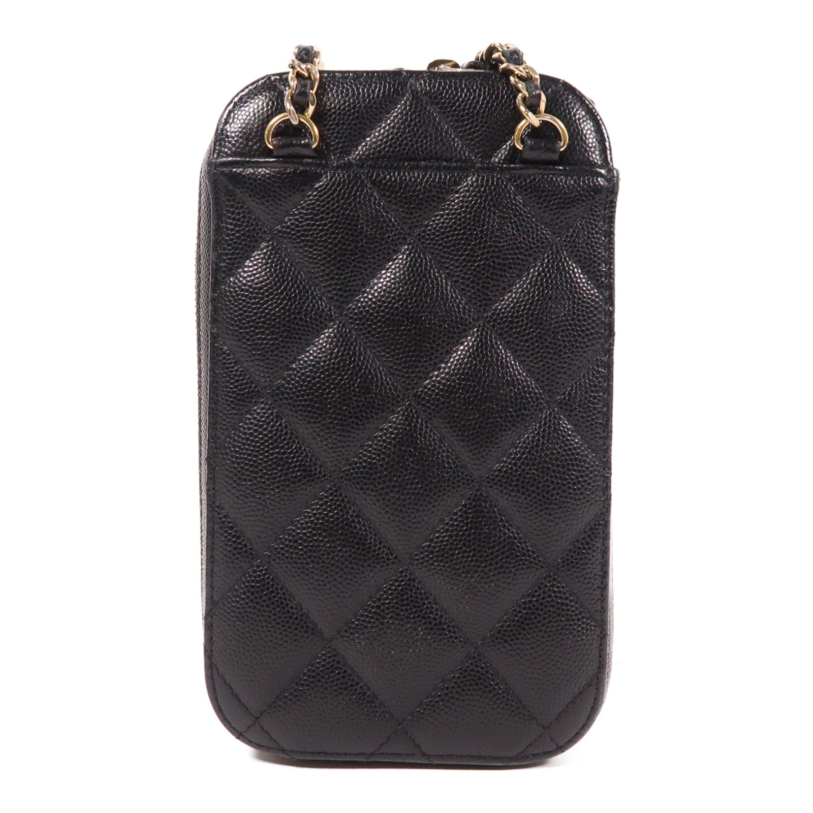 CHANEL 【激減優惠】牛皮皮革Shoulder Bag金扣鏈帶肩背袋