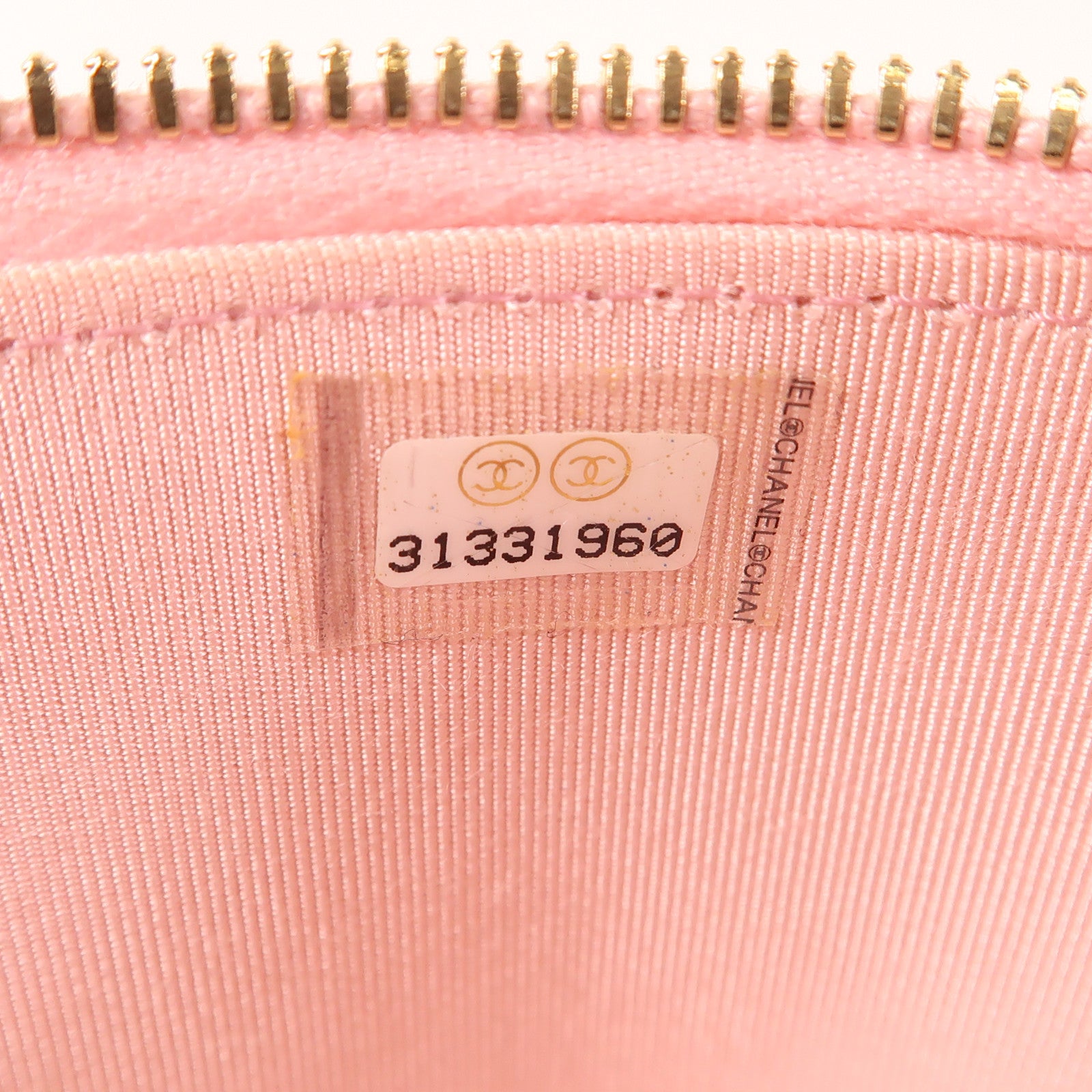 CHANEL 牛皮皮革Chain Shoulder金扣鏈帶肩背袋