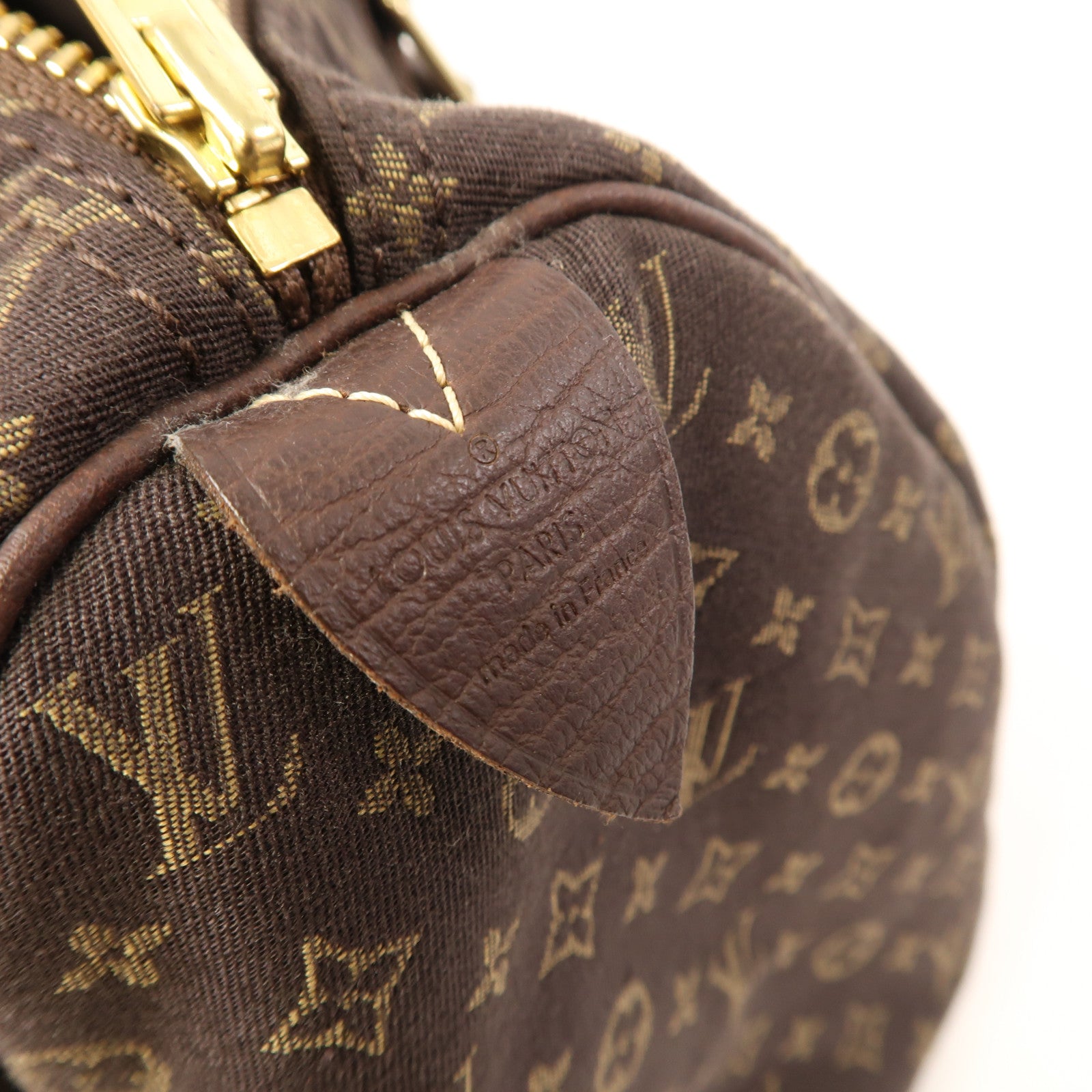 LOUIS VUITTON Monogram Idylle Speedy 30金扣手挽袋啡色