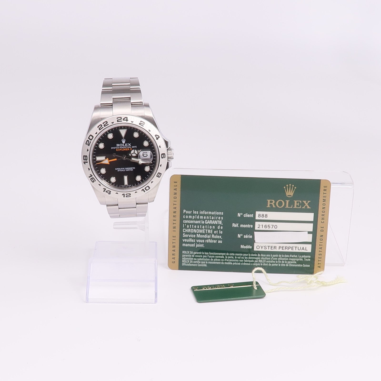 ROLEX Explorer II 216570