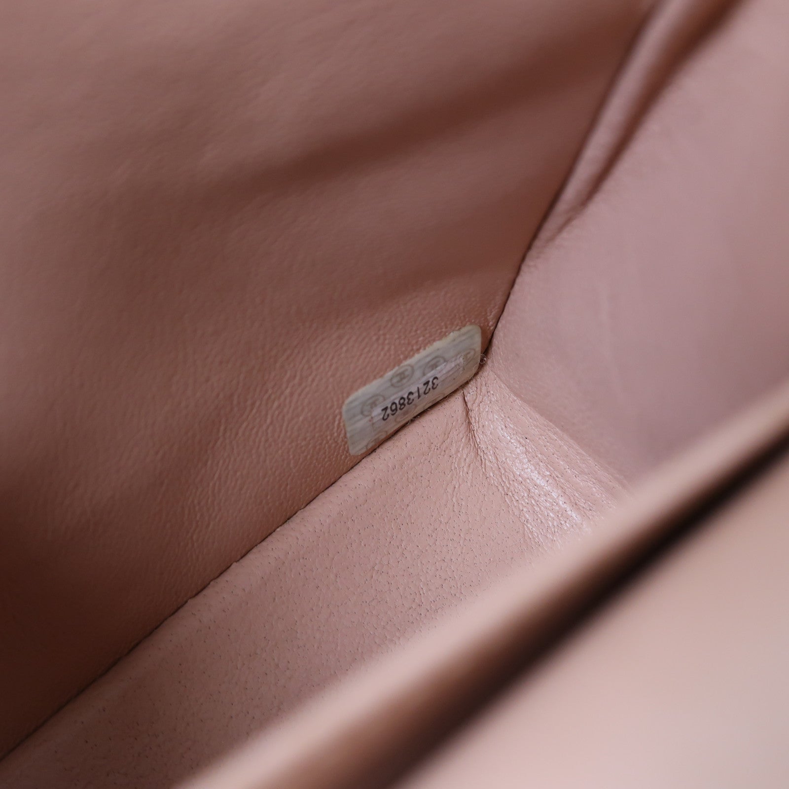 CHANEL 【激減優惠】菱格羊皮皮革Chain Shoulder金扣鏈帶肩背袋粉紅色