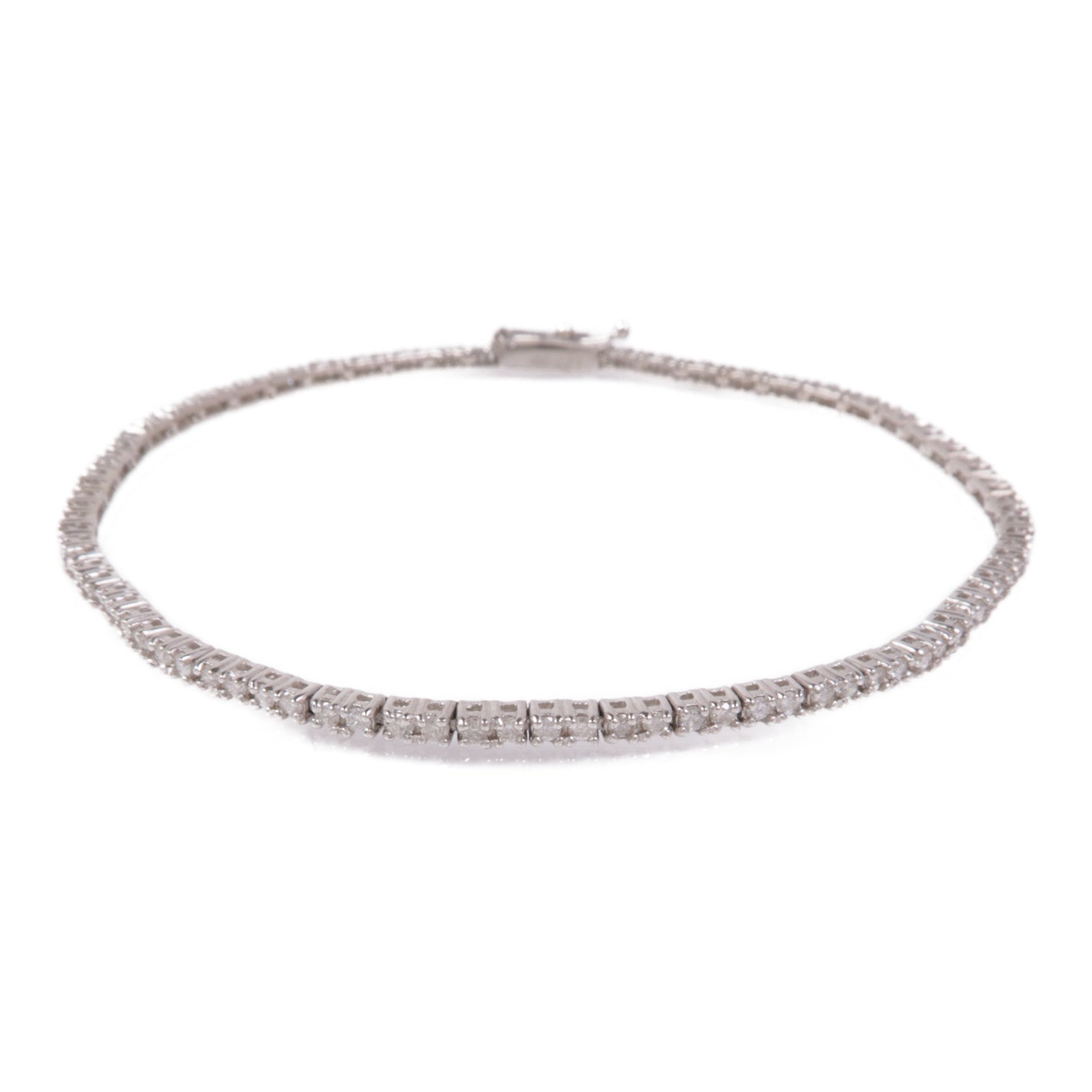 JEWELRY 18K白金Diamond Bracelet鑽石手鏈