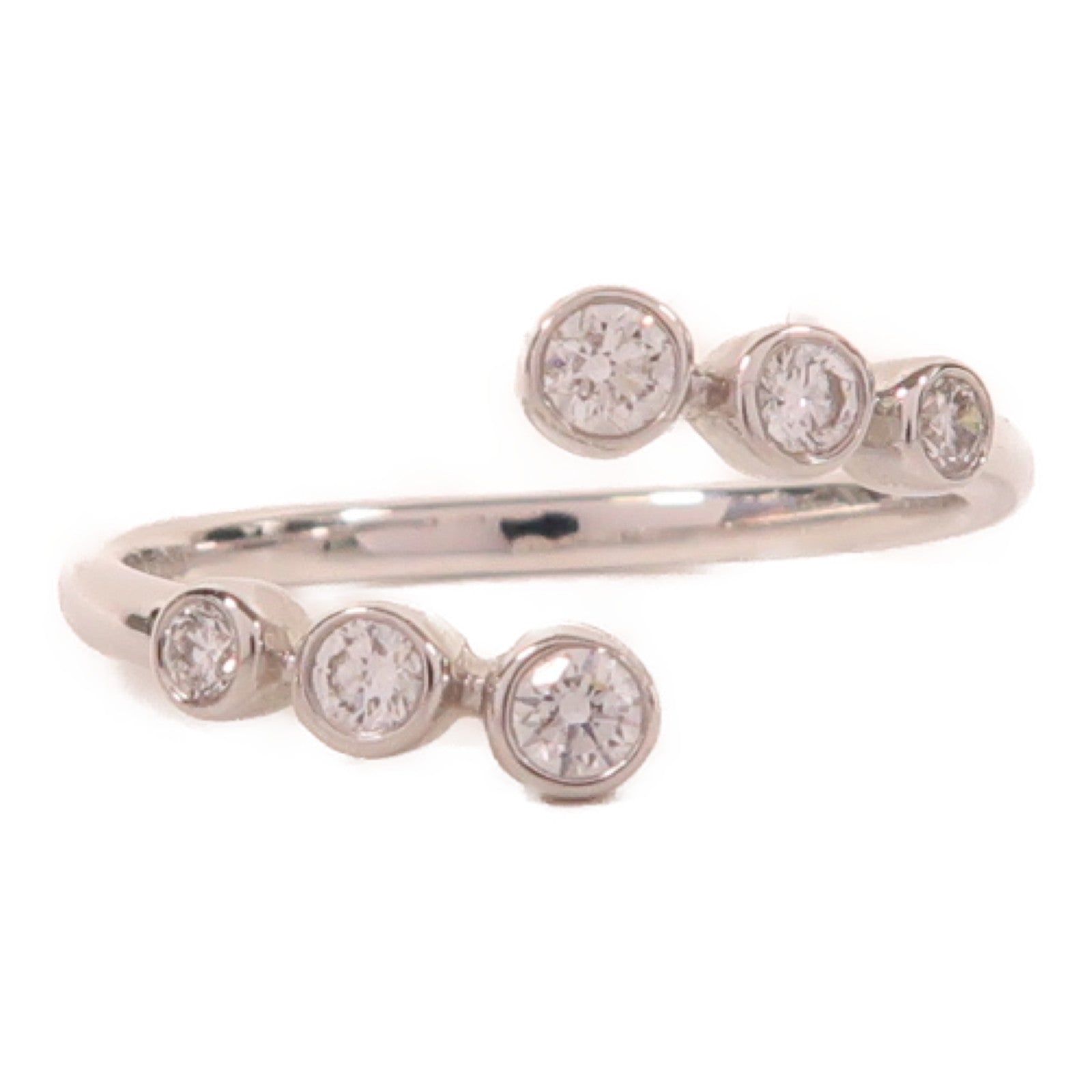 JEWELRY【激減優惠】 18K白金Diamond 2.2g 0.30ct鑽石戒指6.75