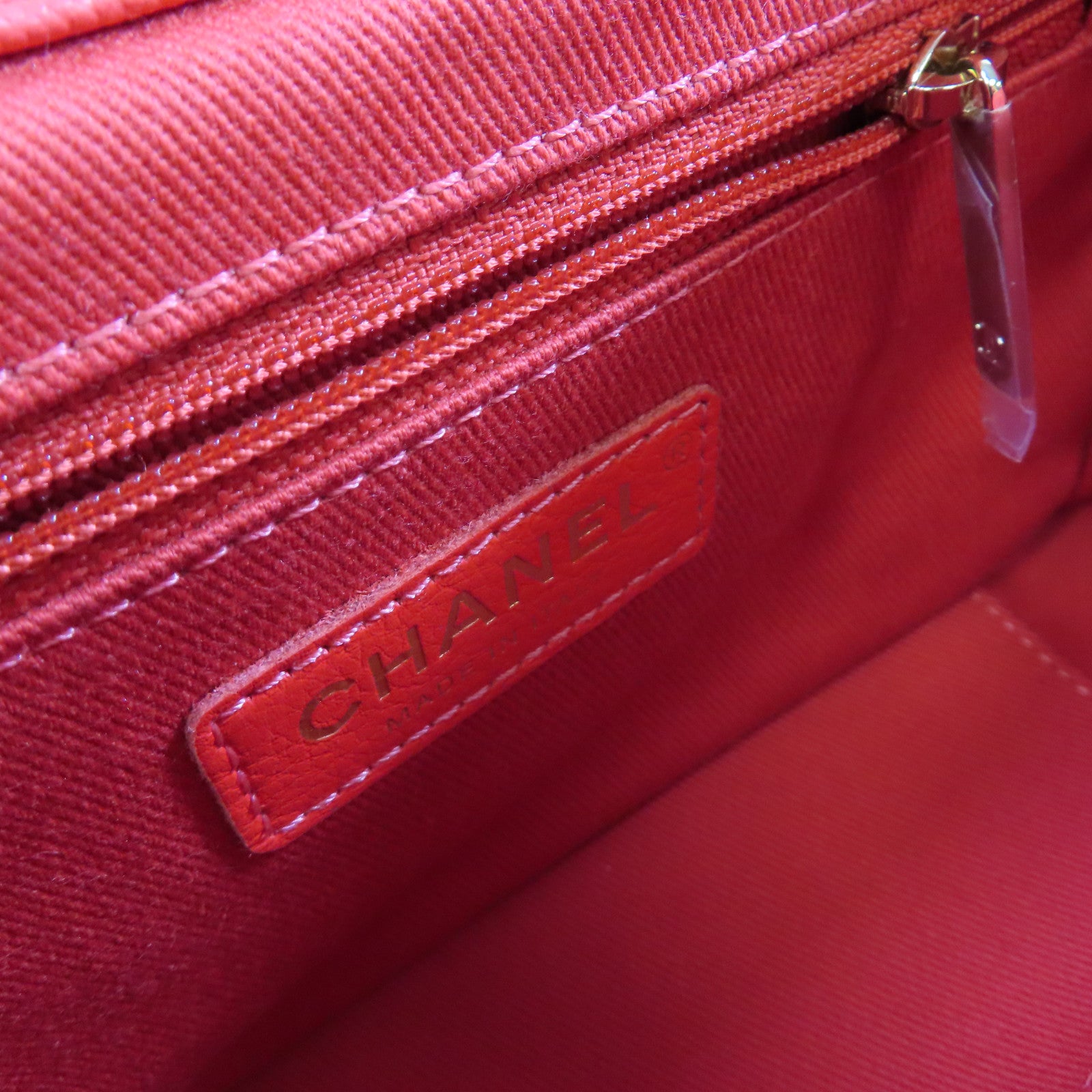 CHANEL 菱格Caviar皮革Affinity 2Way Chain Shoulder Bag金扣鏈帶手挽肩背兩用袋粉紅色