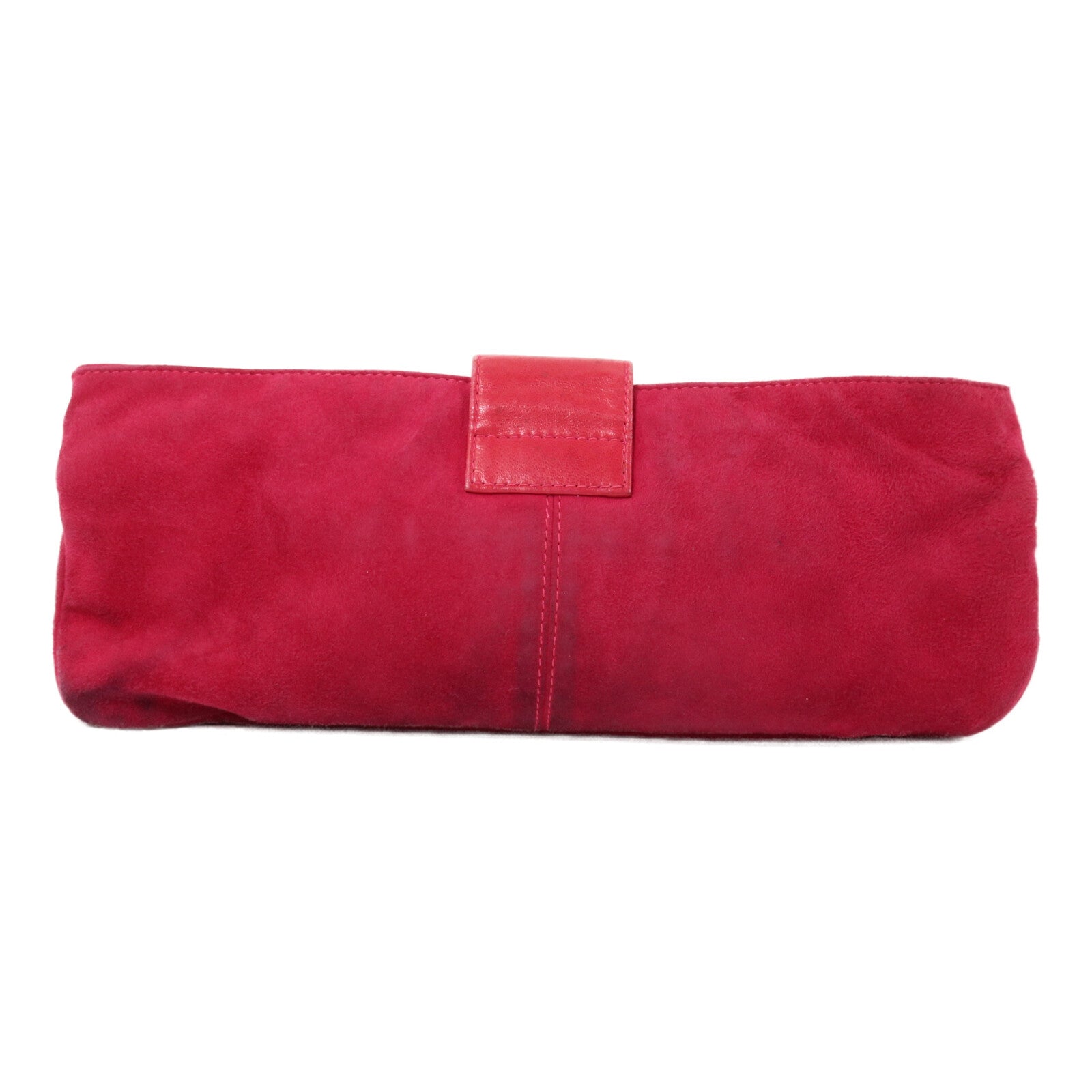 FENDI 麂皮皮革Mamma Baguette肩背袋