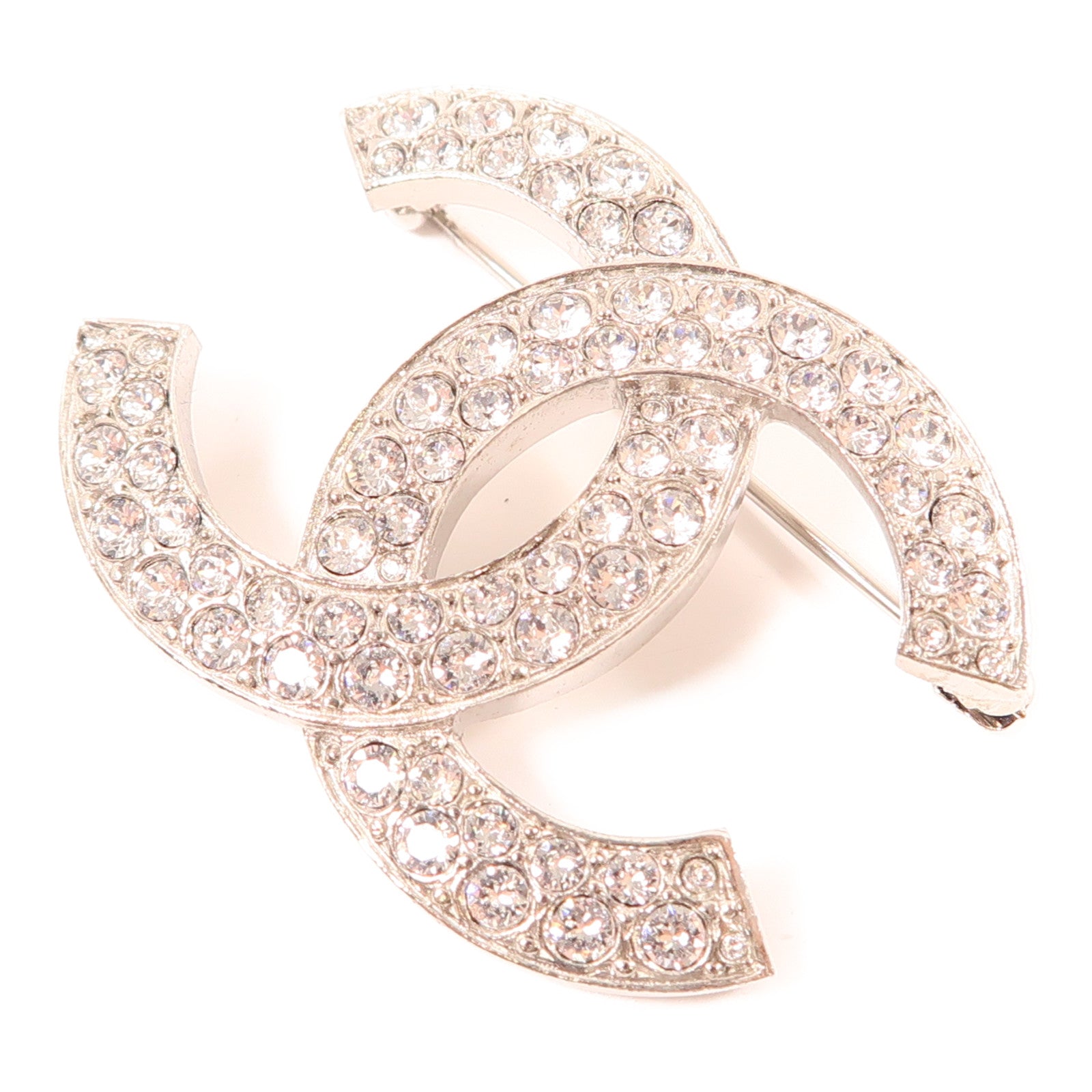 CHANEL 金屬Brooch胸針銀色