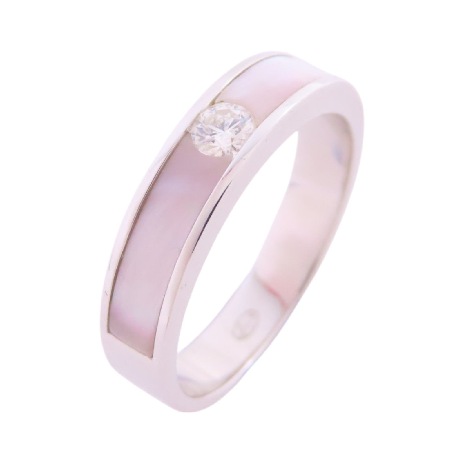 JEWELRY 【激減優惠】18K白金/鑽石Diamond Ring戒指US#5.75