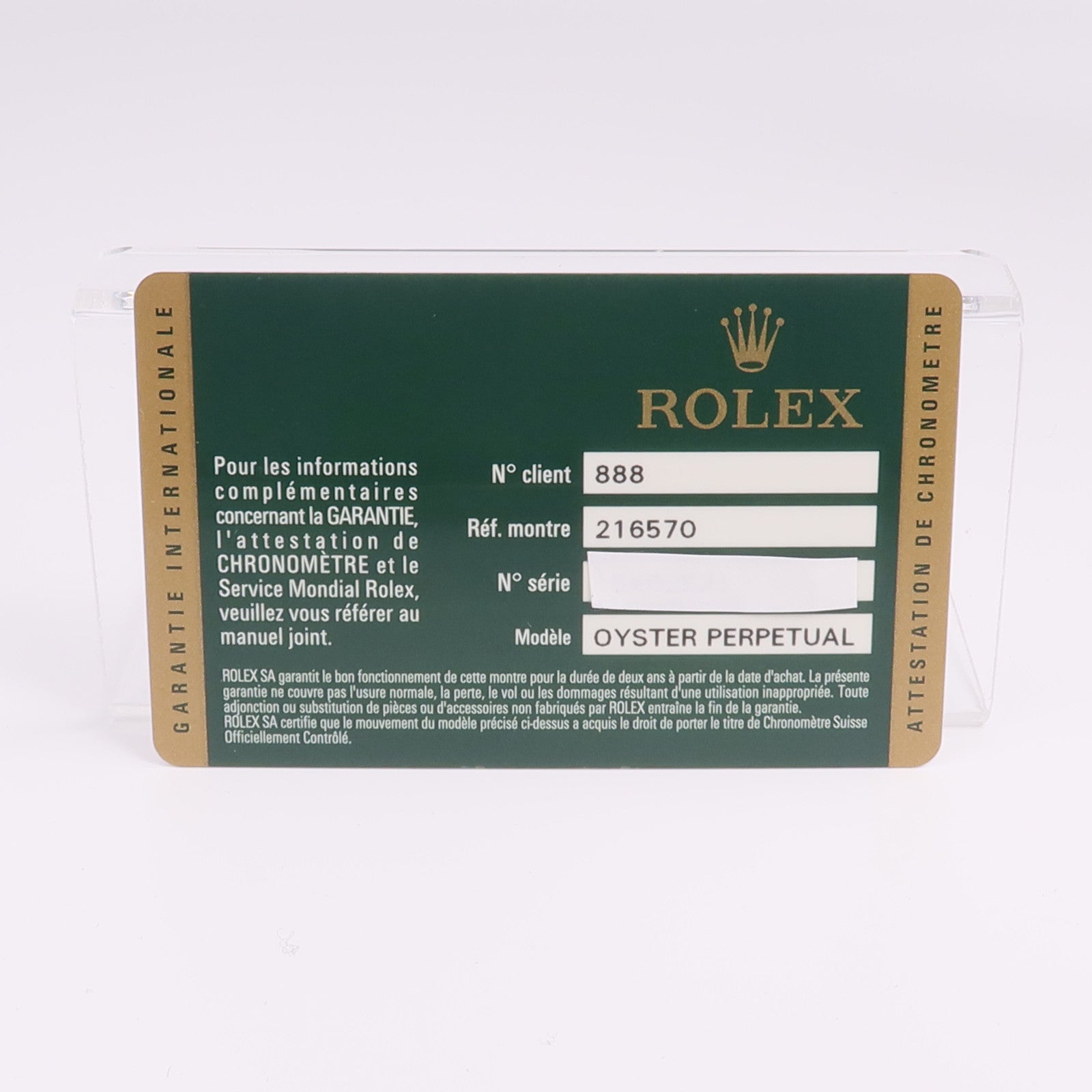 ROLEX Explorer II 216570